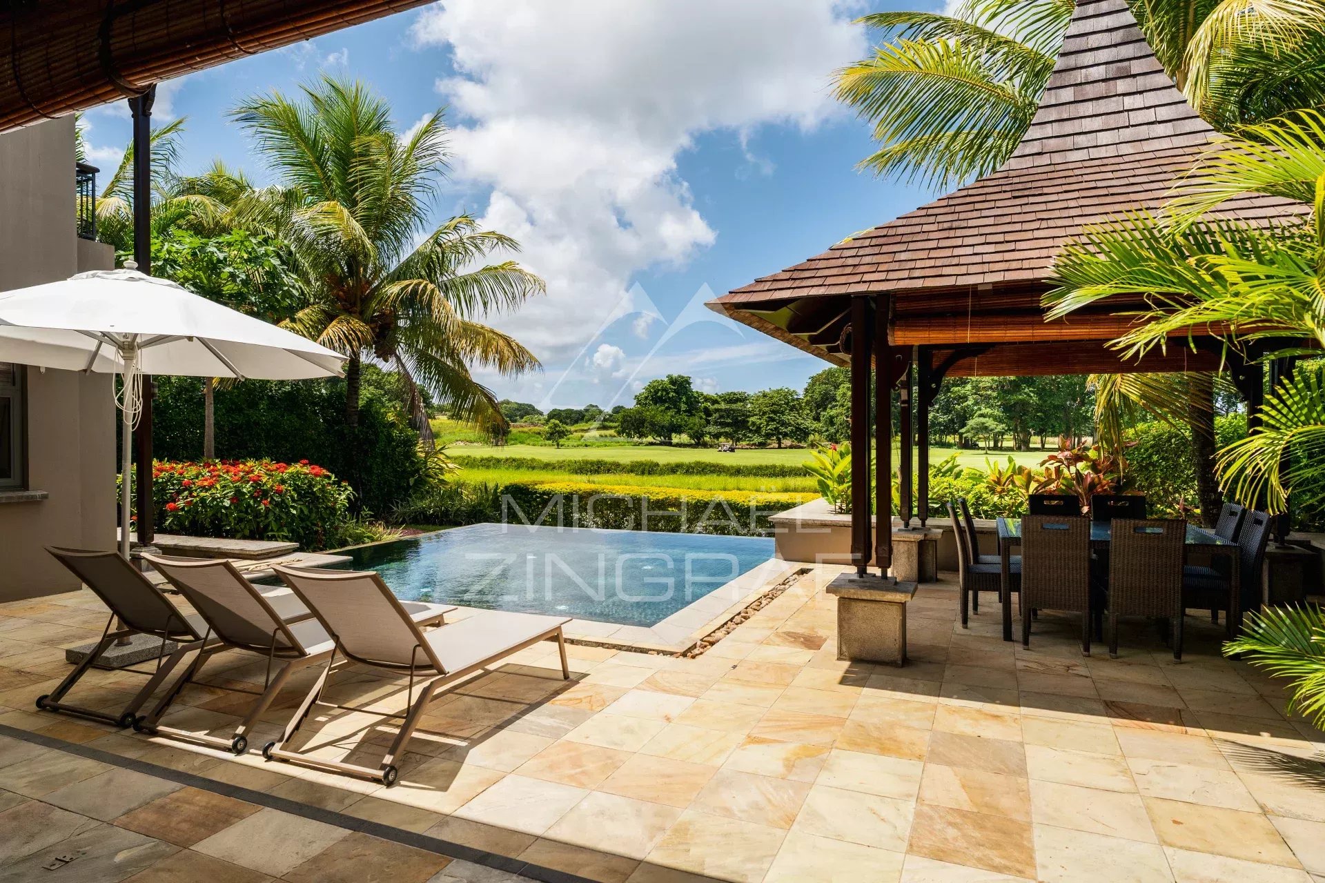 Bel-Ombre - Villa 4 chambres avec vue sur le golf - Valriche