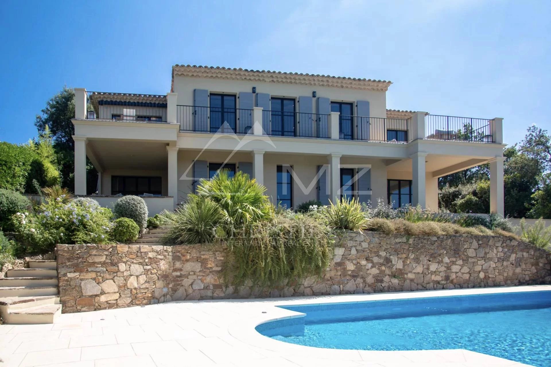 Gassin - Contemporary villa with panoramic sea view