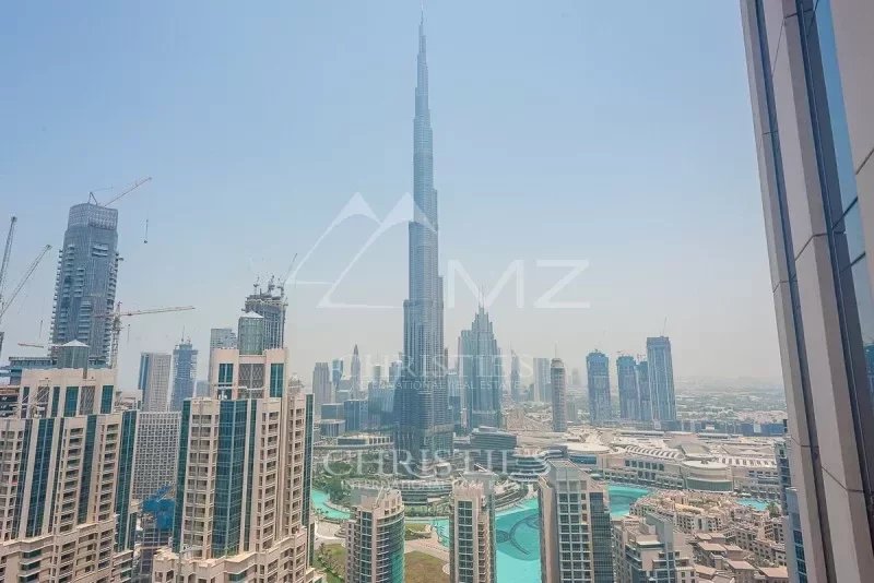 Burj Khalifa View|Fully Furnished|3 bed plus maids
