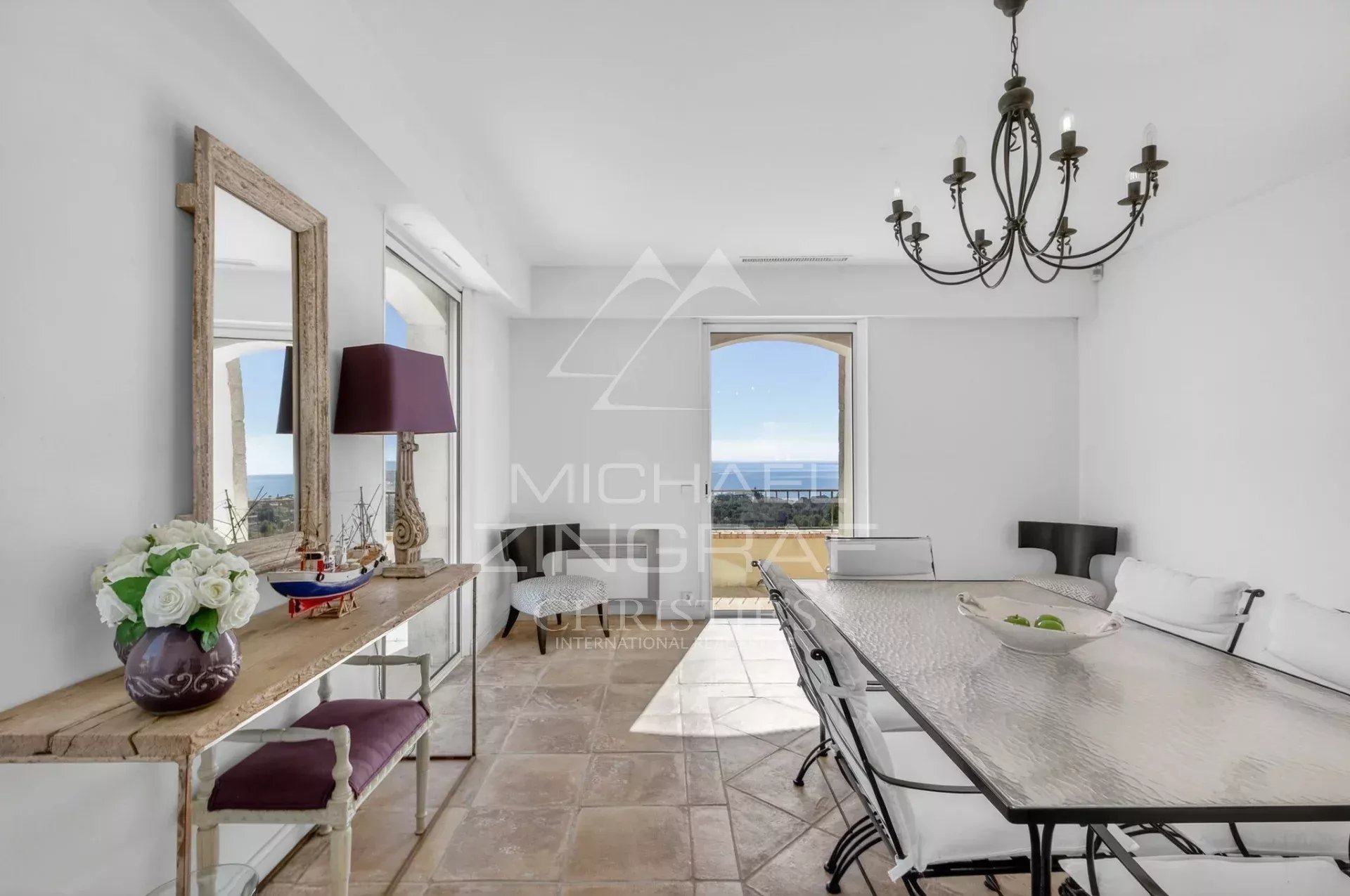 Charming stone villa with panoramic sea view