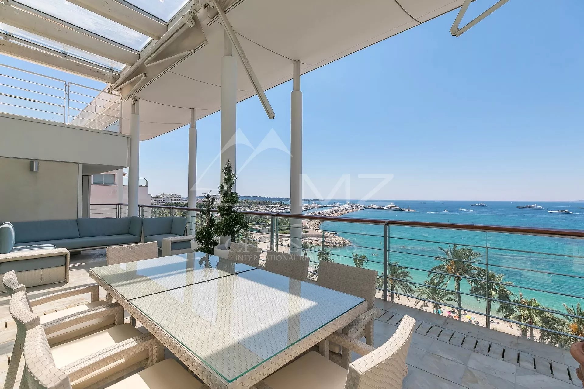 Cannes - Croisette - Penthouse avec vue mer