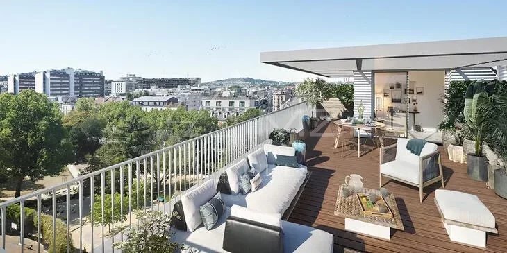 Boulogne 92 - Châteaudun - 4-Bedroom Duplex with private Rooftop - New Development