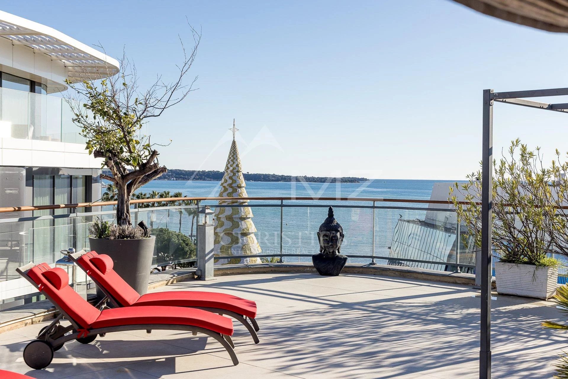 Cannes - Croisette - Exceptionnel penthouse