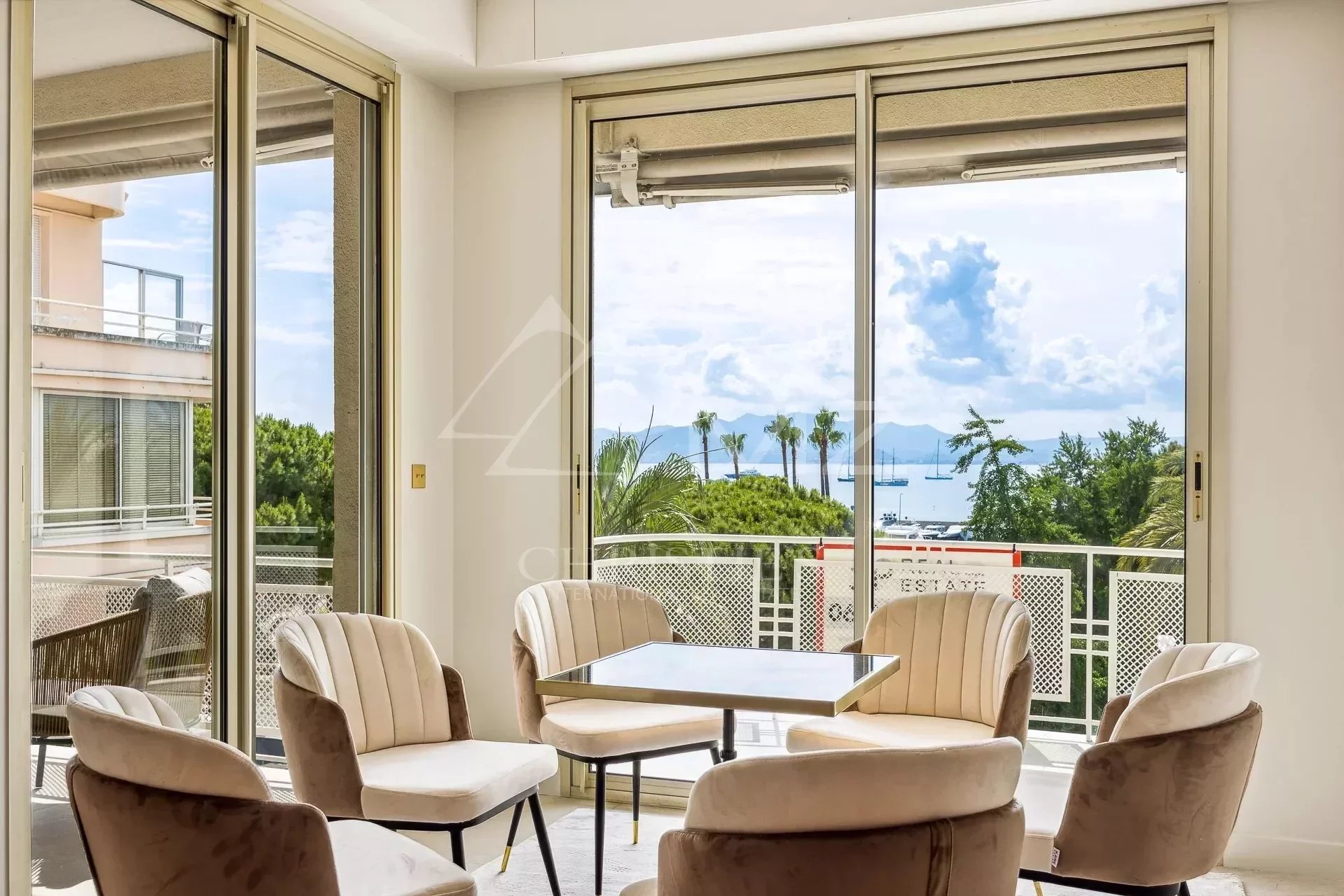 Cannes Croisette - Palm Beach - 3 pièces vue mer