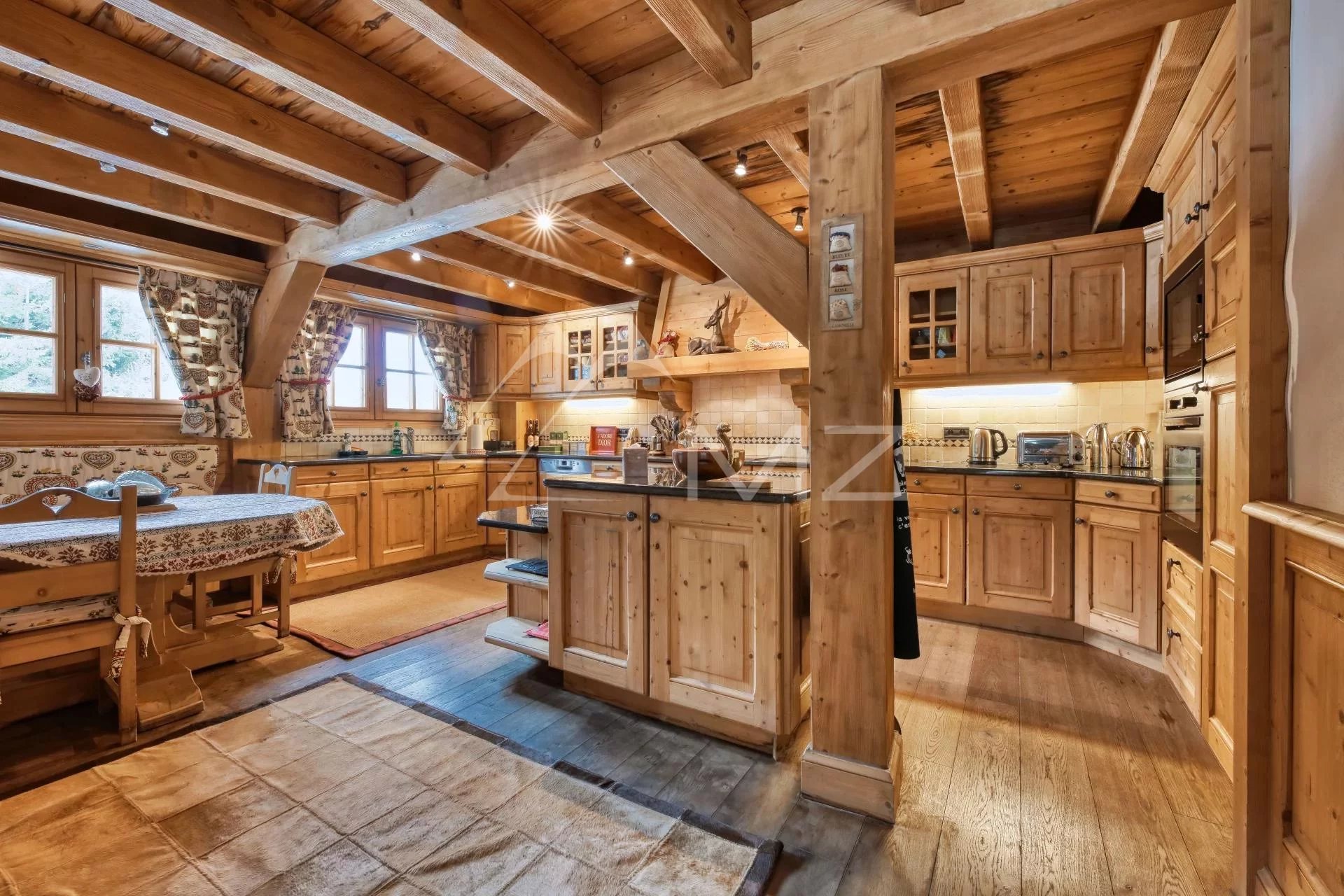 Authenticity and prestige of Mont d'Arbois - Panoramic view and chalet extension included