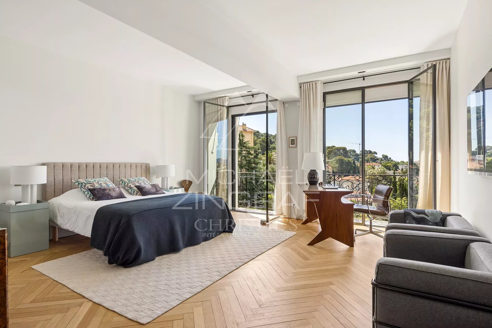Le Cannet Wohnviertel – Elegante Belle-Époque-Villa mit Panoramablick auf das Meer
