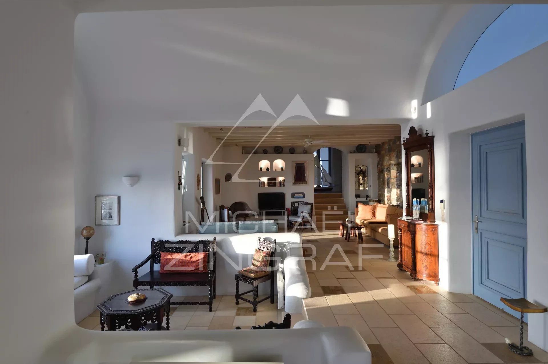 Erstaunliche Villa in Farangas mit herrlichem Blick über Antiparos