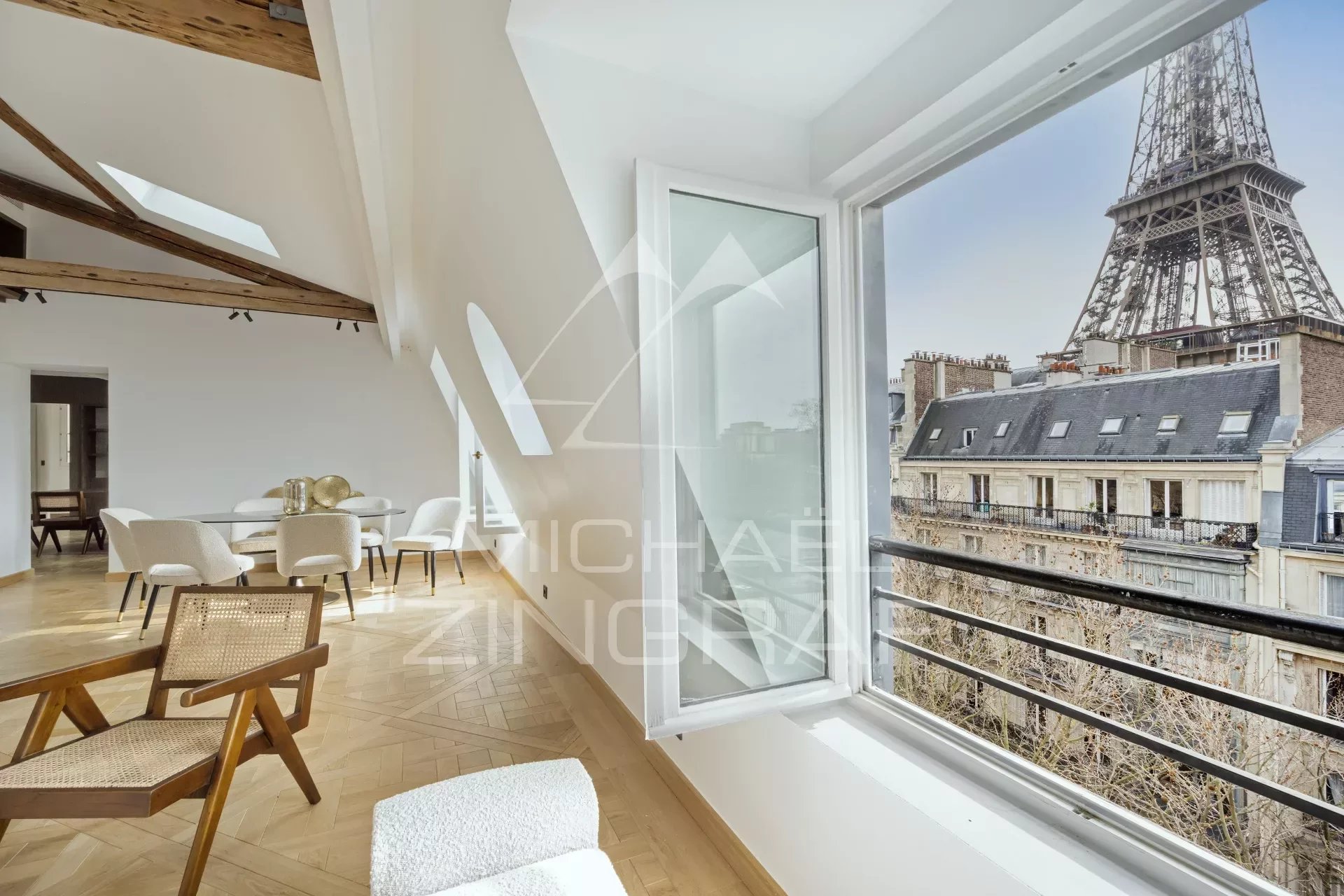 Zu verkaufen - Wohnung 3 Suiten - Oberste Etage - Blick Eiffelturm