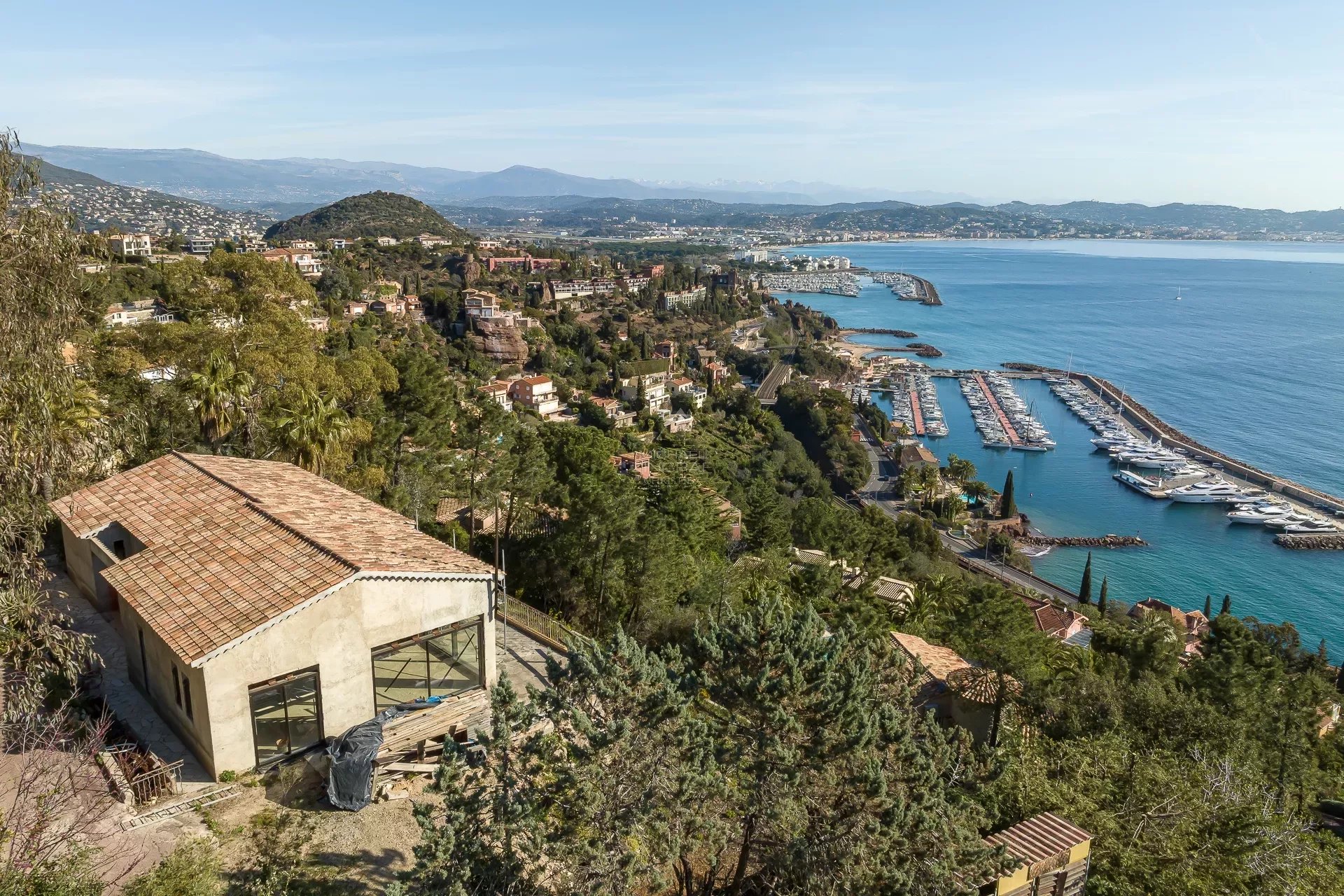 Nahe Cannes - Villa mit Meerblick