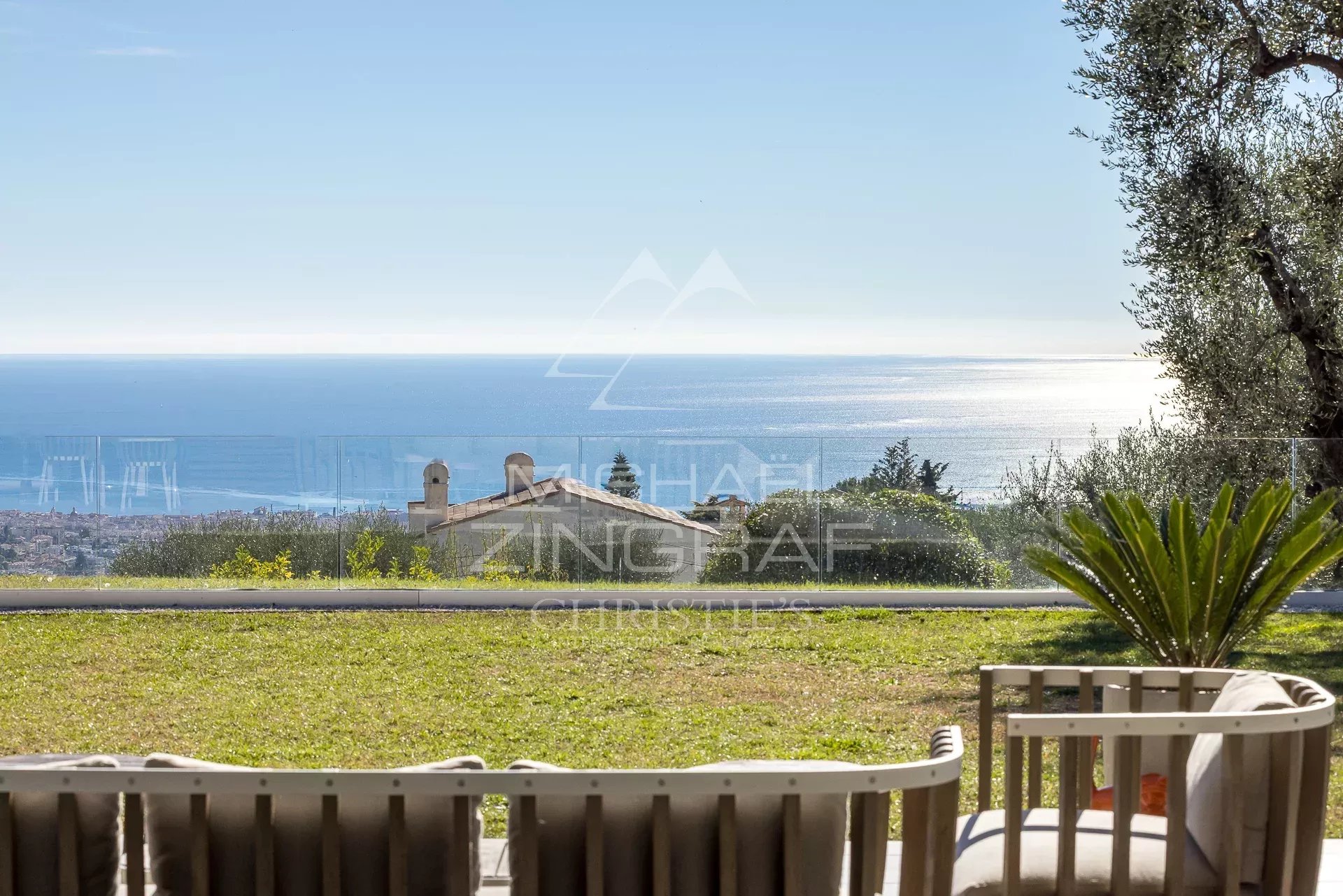 Villa contemporaine à Gairaut – Vue mer panoramique