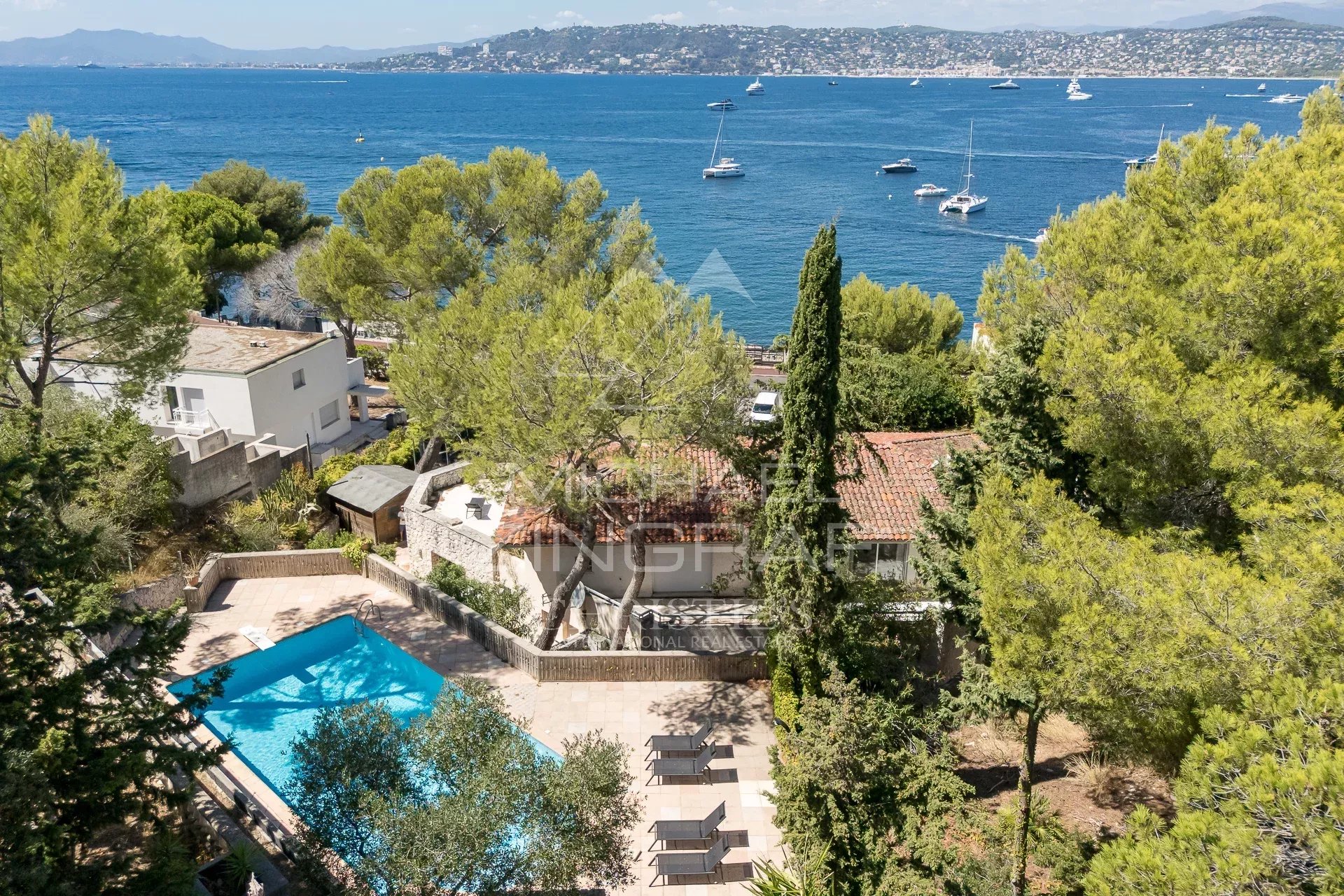 Cap d’Antibes – Westhang | Panoramablick aufs Meer