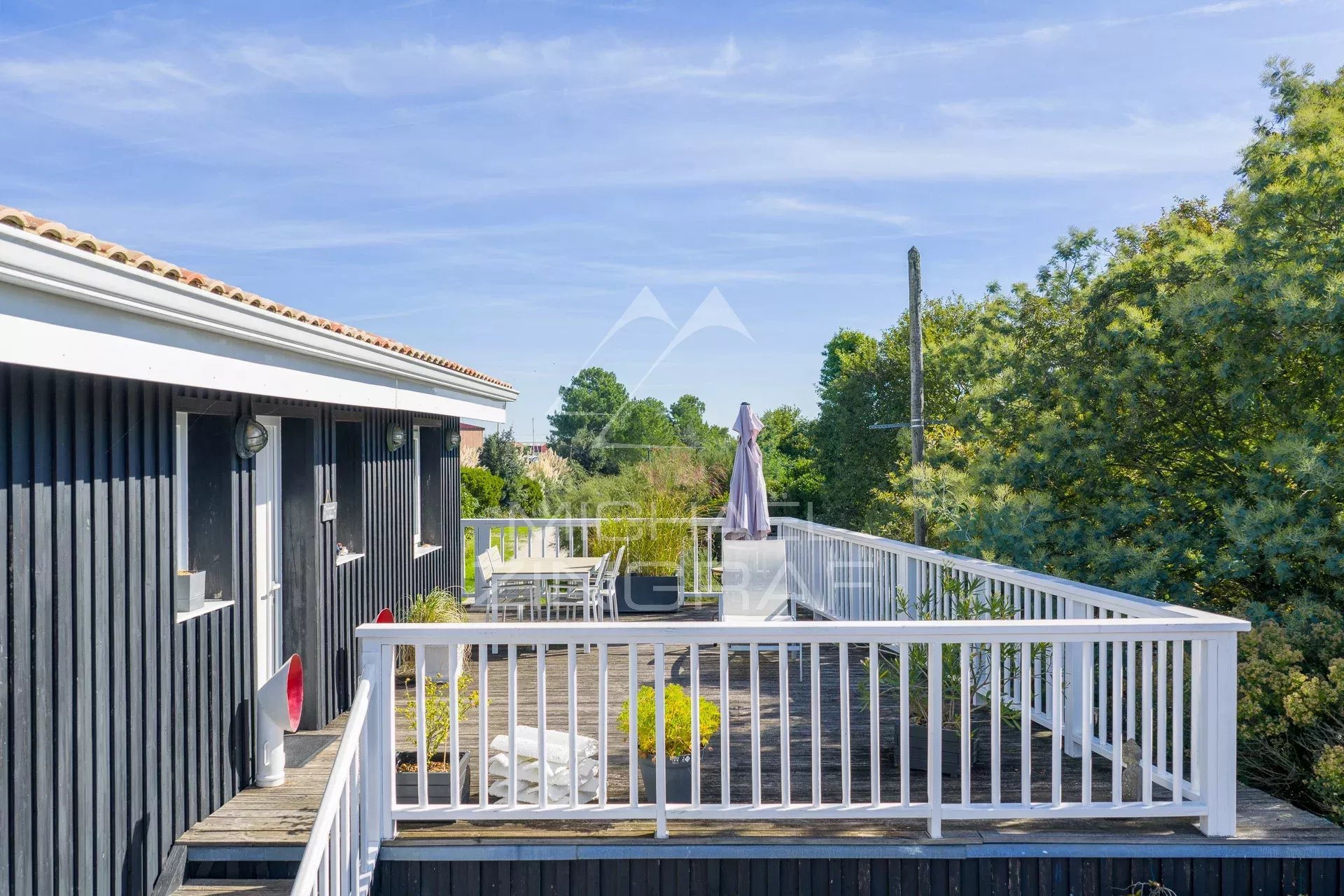 Belle maison proche La Hume avec vue mer