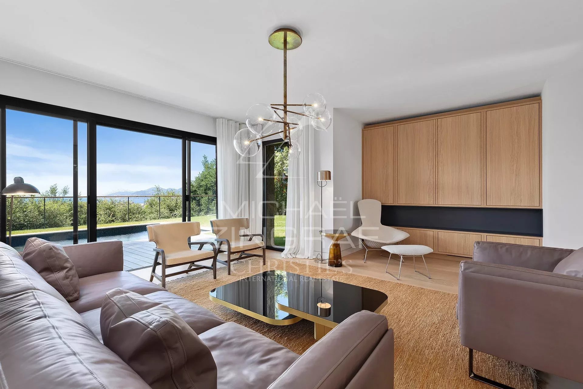 Co-Exclusivité - Cannes Californie – Villa contemporaine avec vue mer panoramique