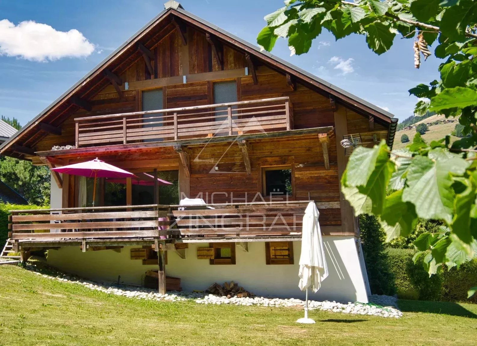 Chalet avec terrain constructible - Très proche centre Megève à pied