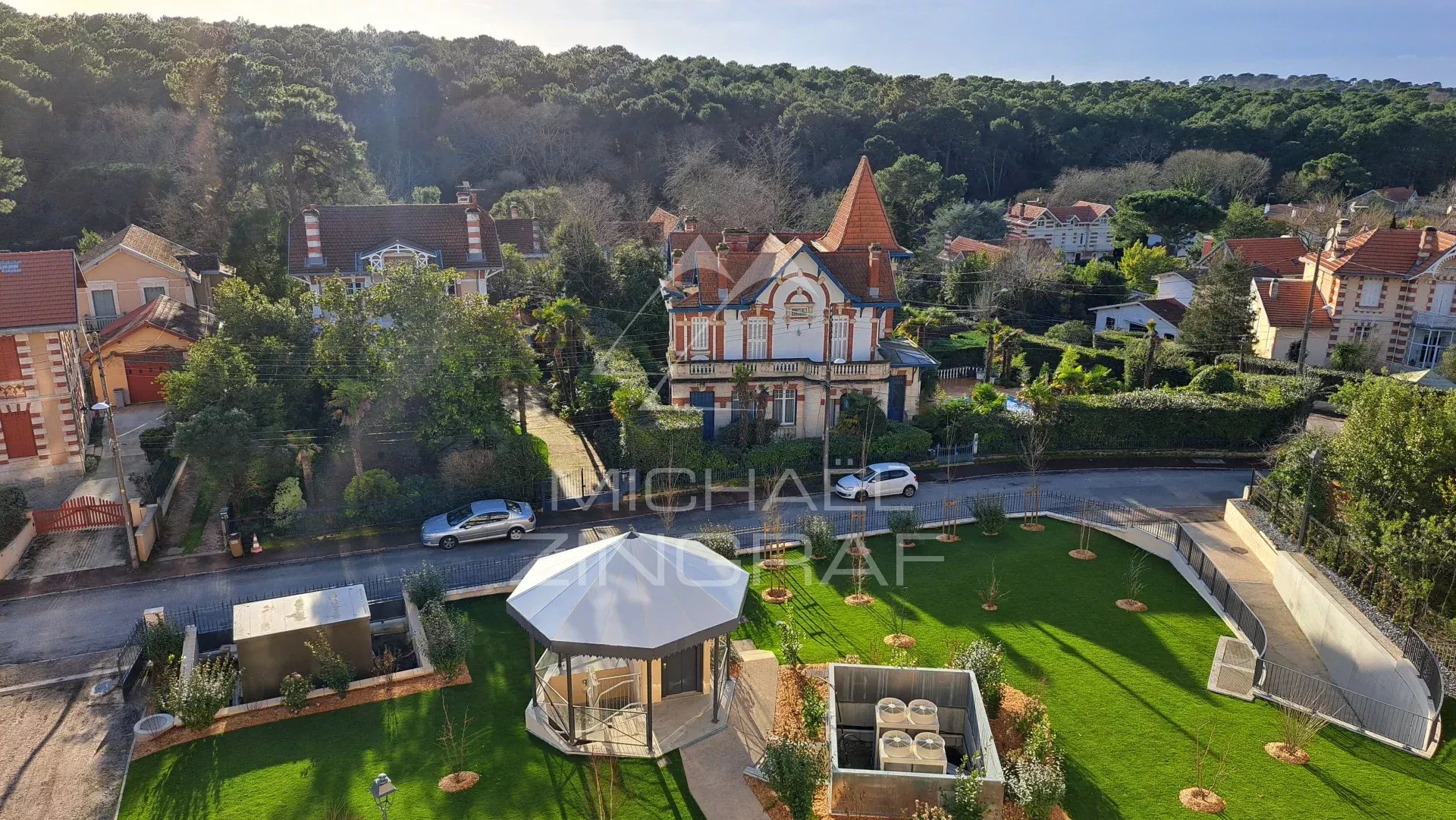 Dachgeschoss Belle Époque Arcachon – 3-Zimmer-Wohnung in Ville d'Hiver