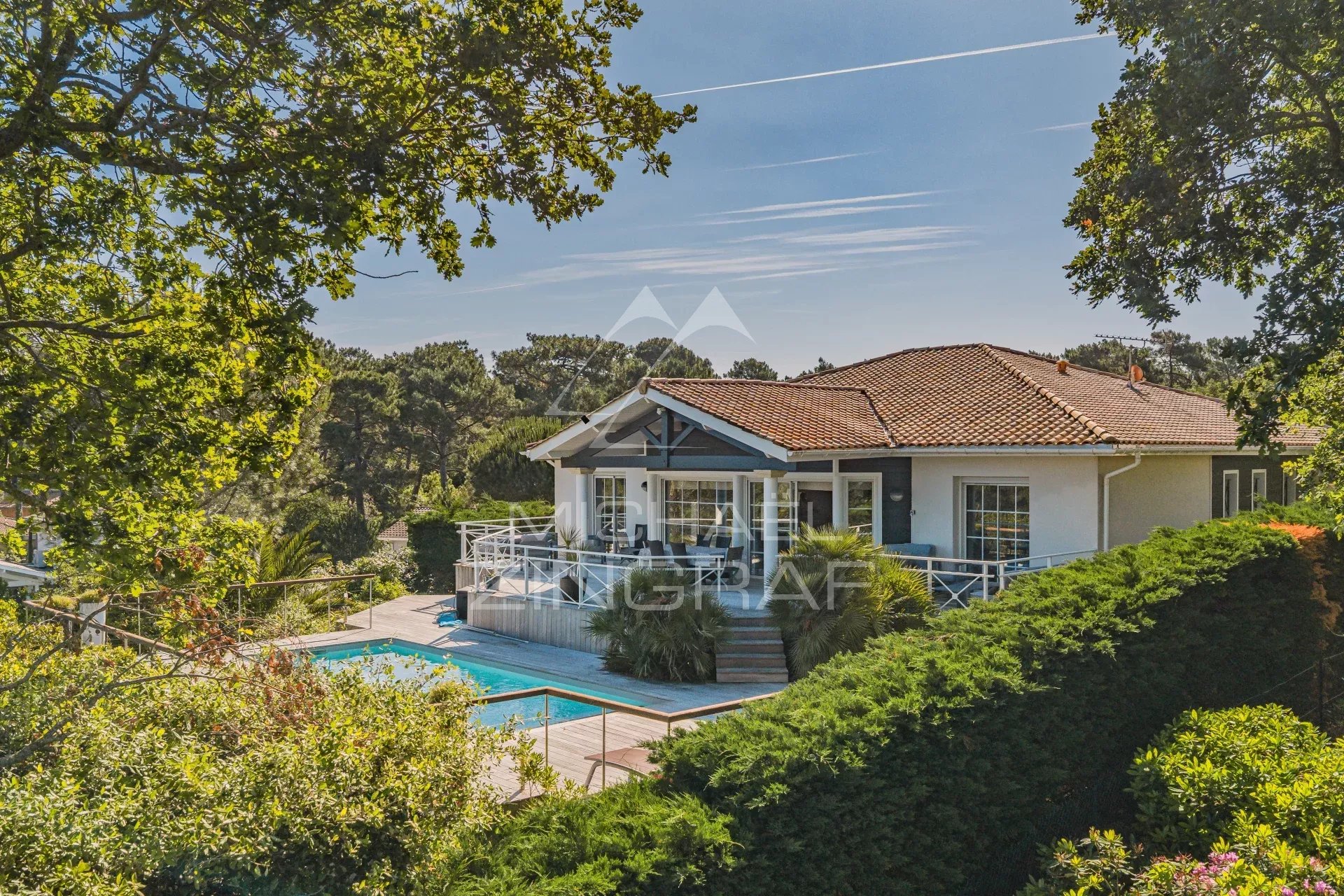 PYLA-SUR-MER, Villa avec vue sur le Bassin d'Arcachon