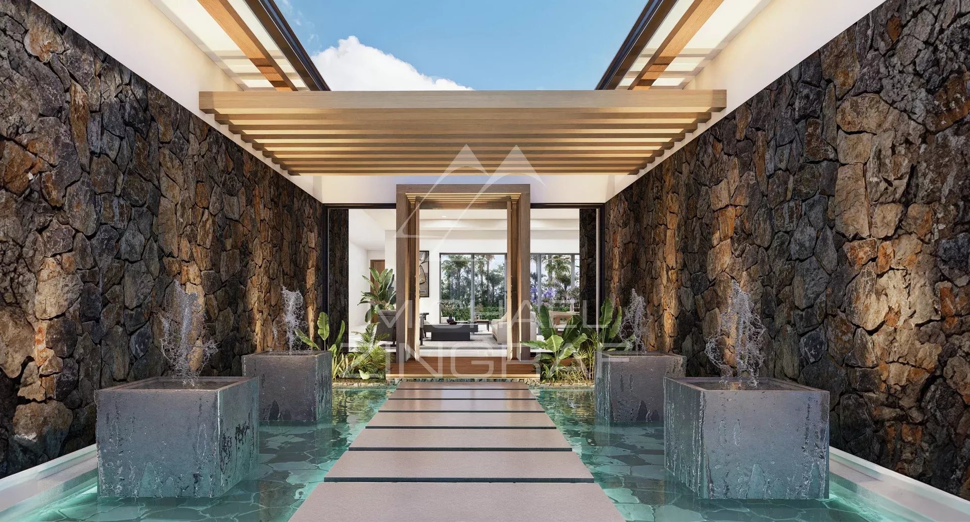 Luxusvilla mit 4 Schlafzimmern im Mont Choisy Golf Estate