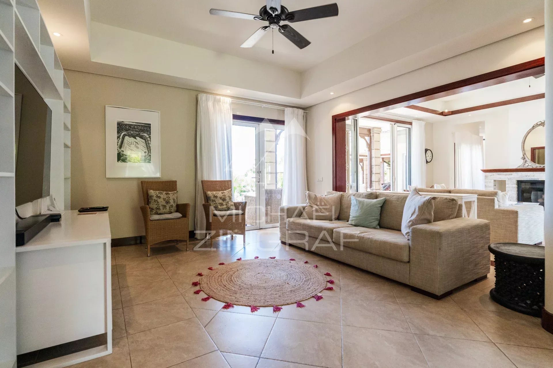 Mauritius -  Villa Sea view on a Golf resort- Bel ombre