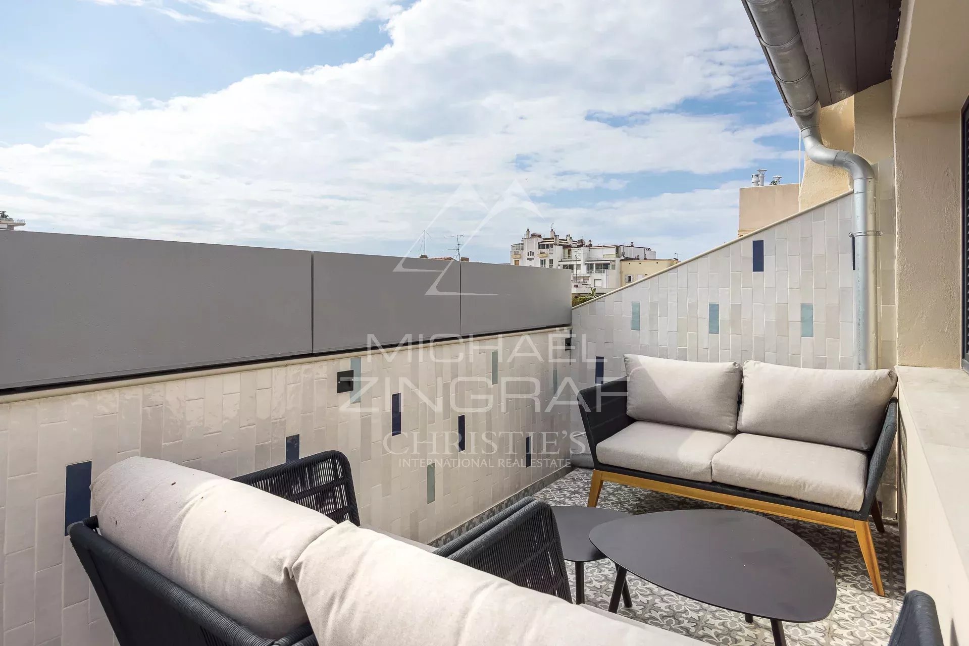 Cannes nahe Croisette - Penthouse mit 4 Schlafzimmern