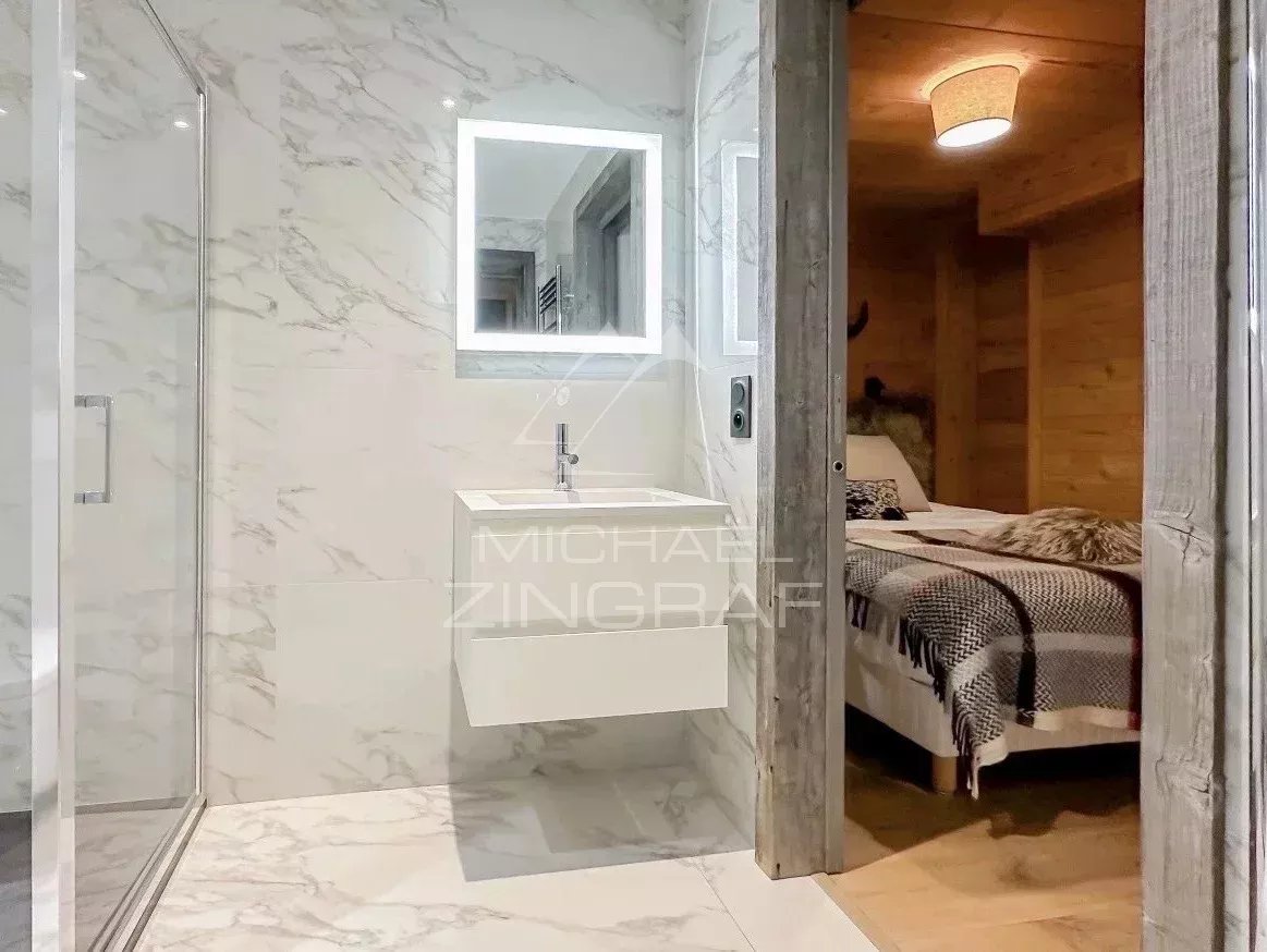 Recent terrace apartment - 4 bedrooms - "All on foot" in Megève