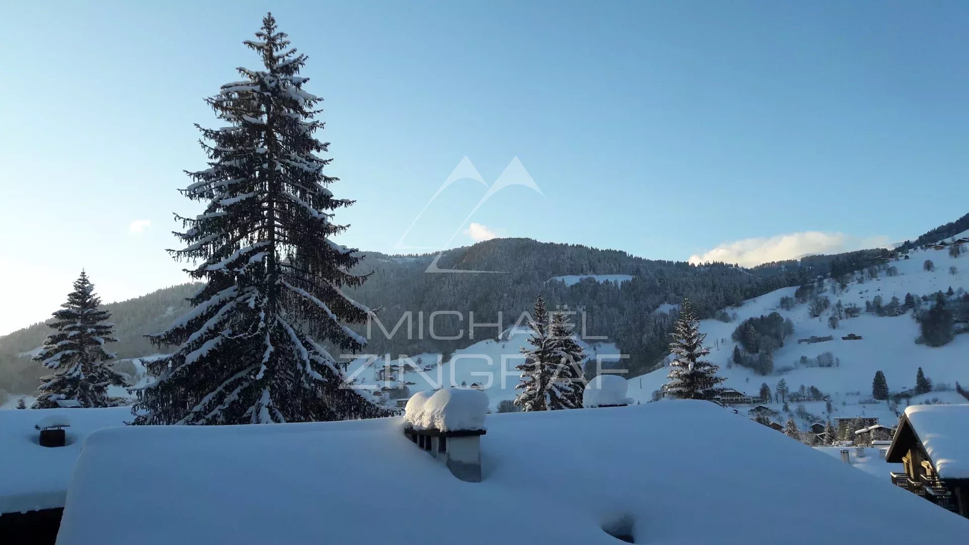 black chair and white table