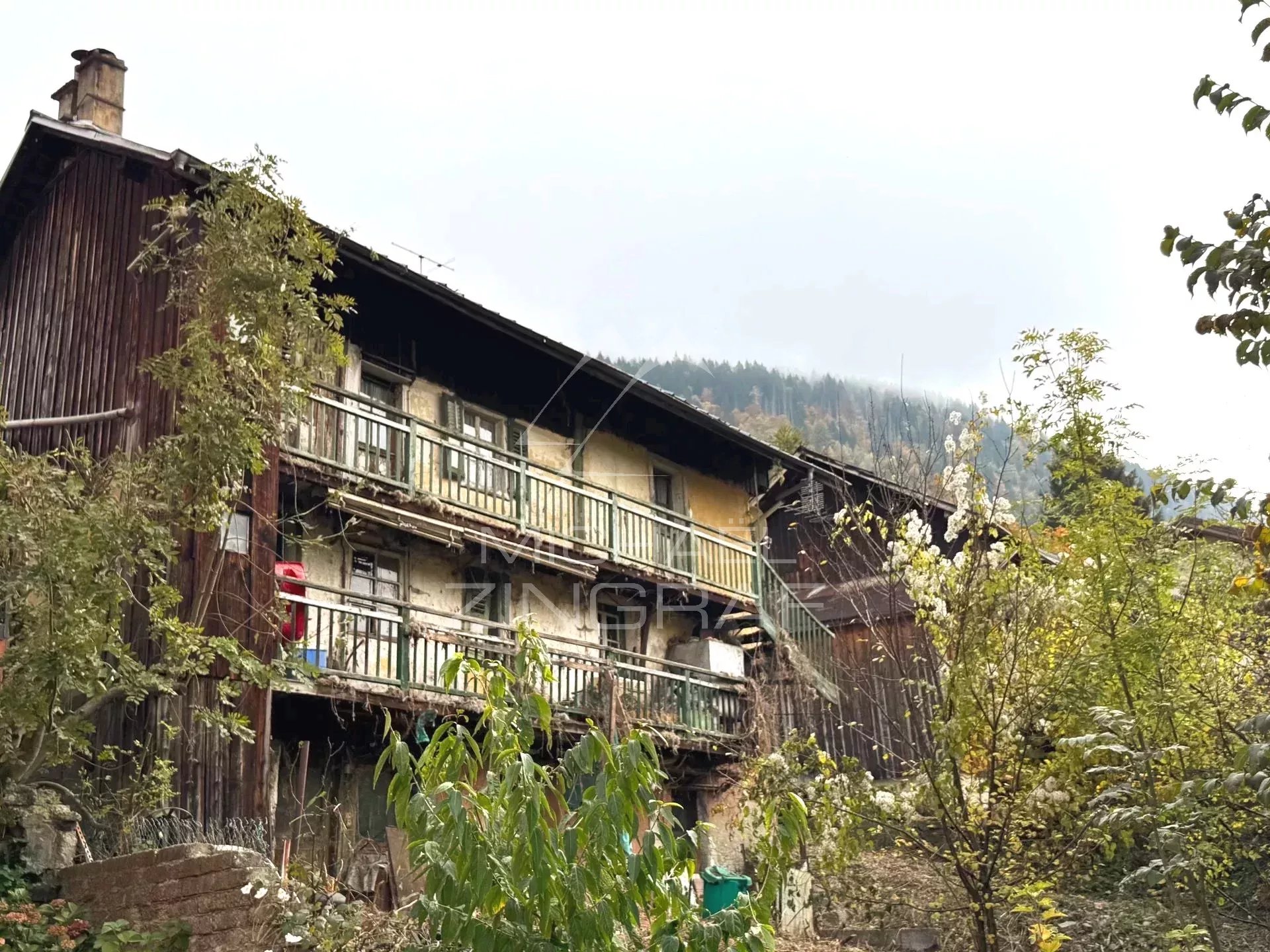black chair and white table