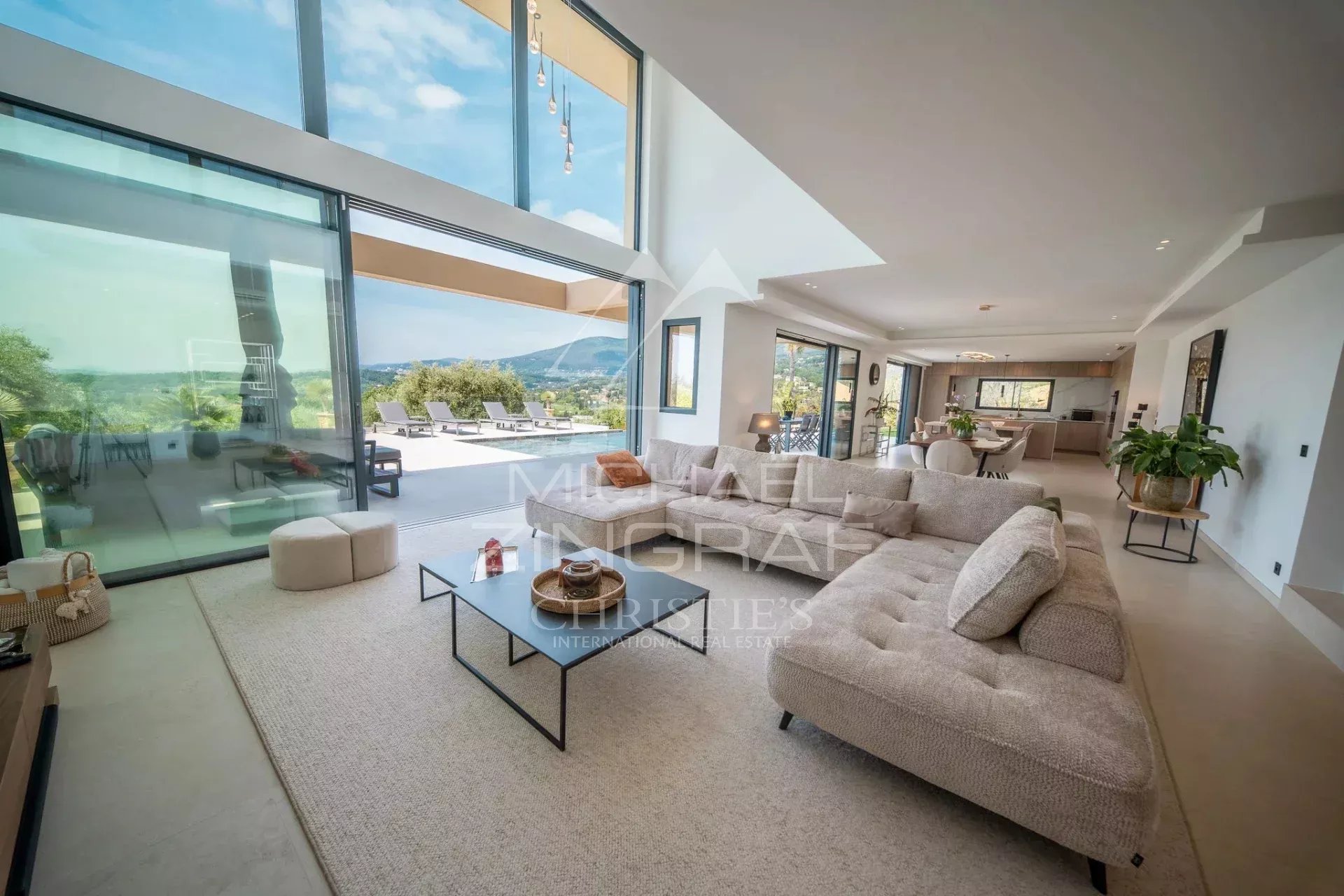 Opio – Villa contemporaine d'exception au sein d'un domaine privé