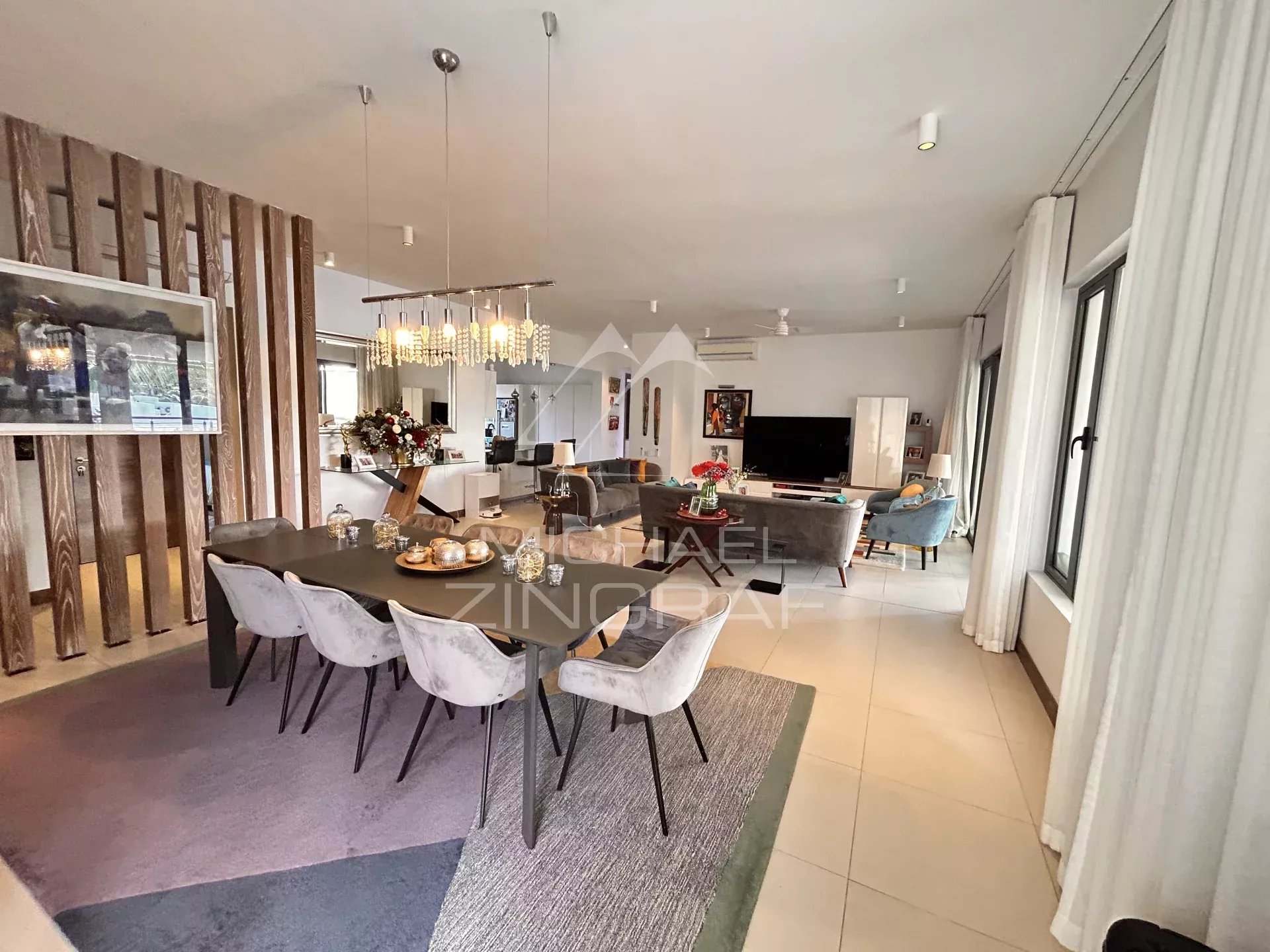 Penthouse - accessibilité plage privée - à Pereybere