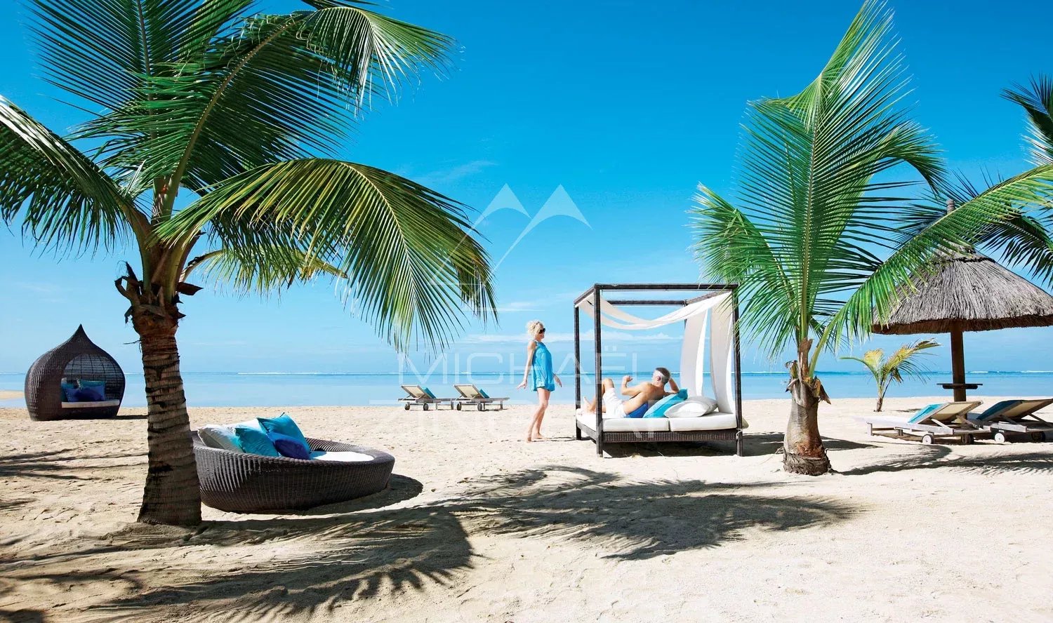Mauritius - Villa mit Meerblick in einem Golfresort - Bel ombre
