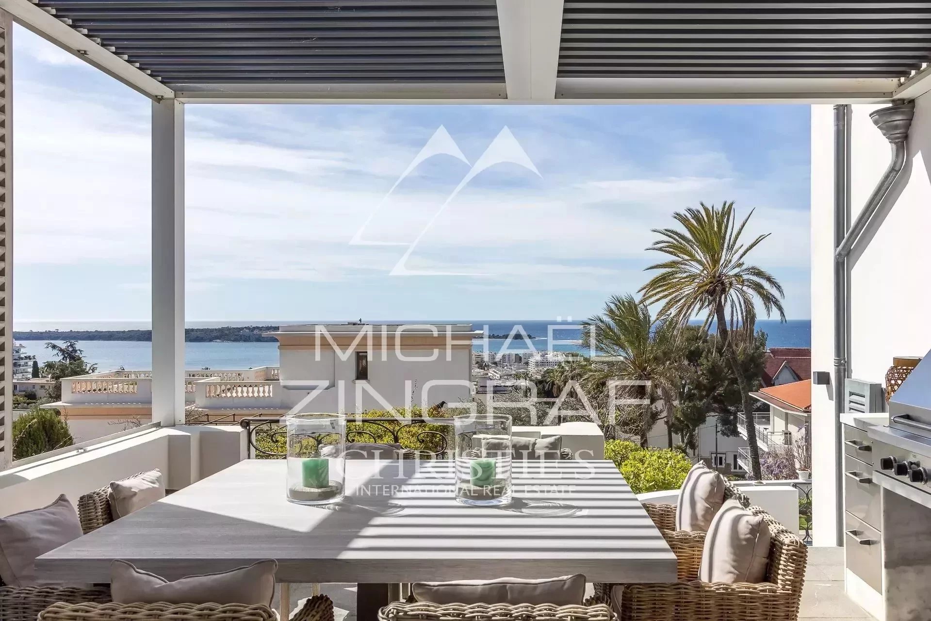 Cannes - Californie - Panoramic sea view