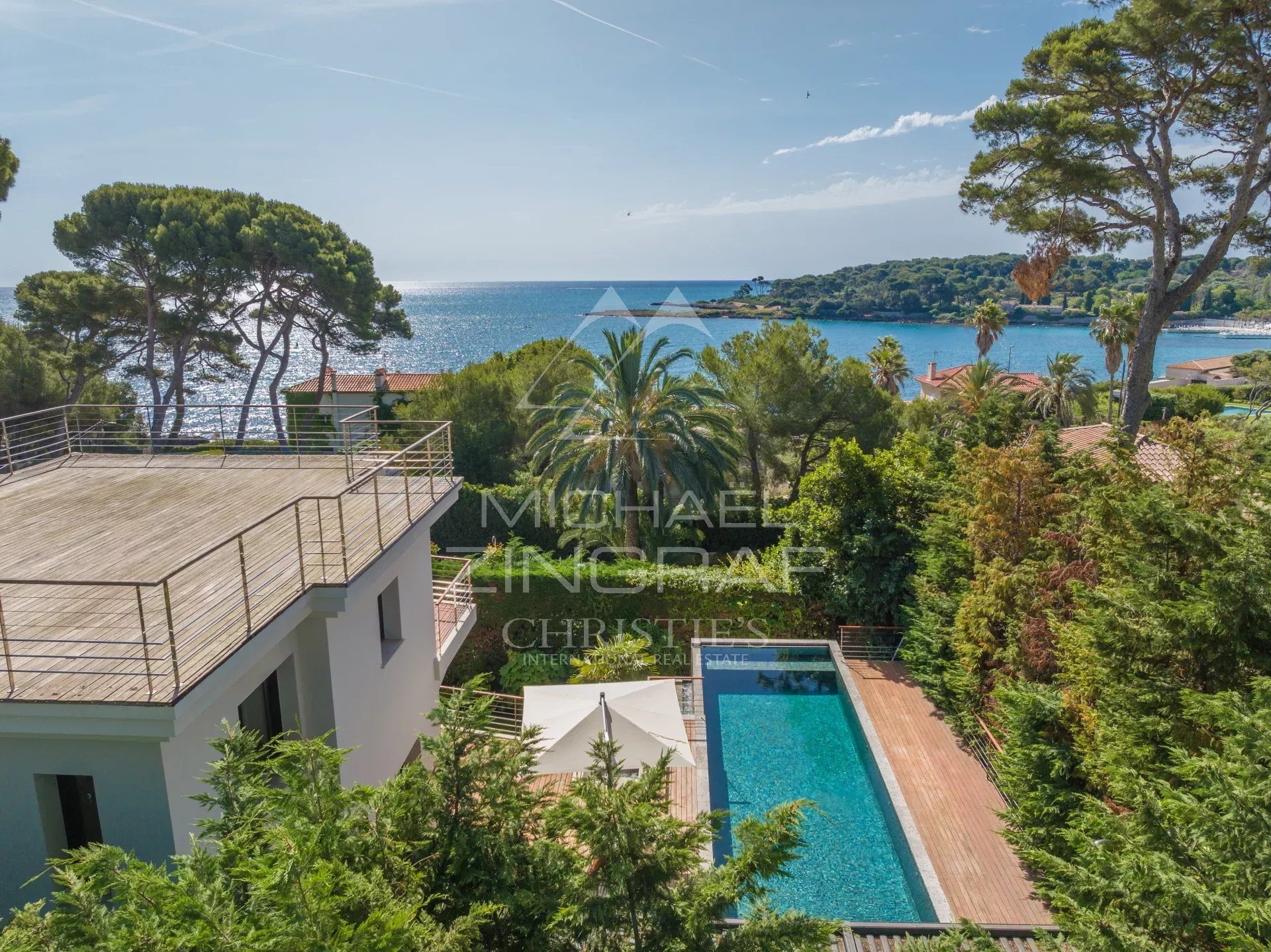 Modern renovierte Villa nahe der Strände von Garoupe