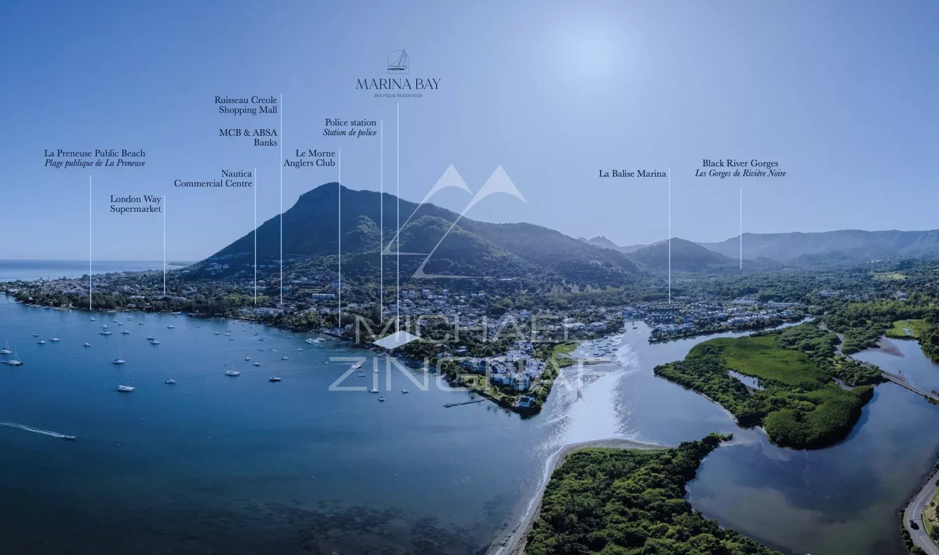 Mauritius – Apartment mit Blick auf Le Morne – Rivière Noire