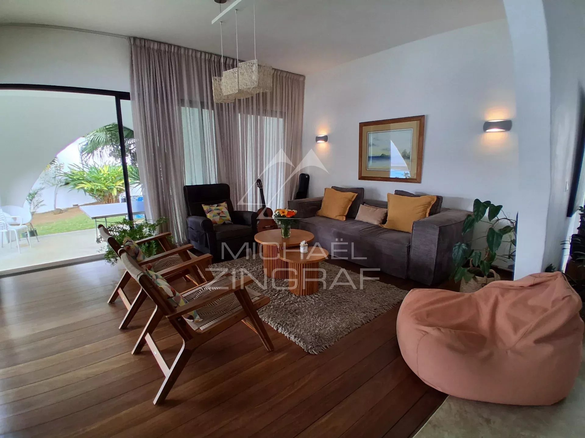 Furnished 4-Bedroom Family Home with Swimming Pool