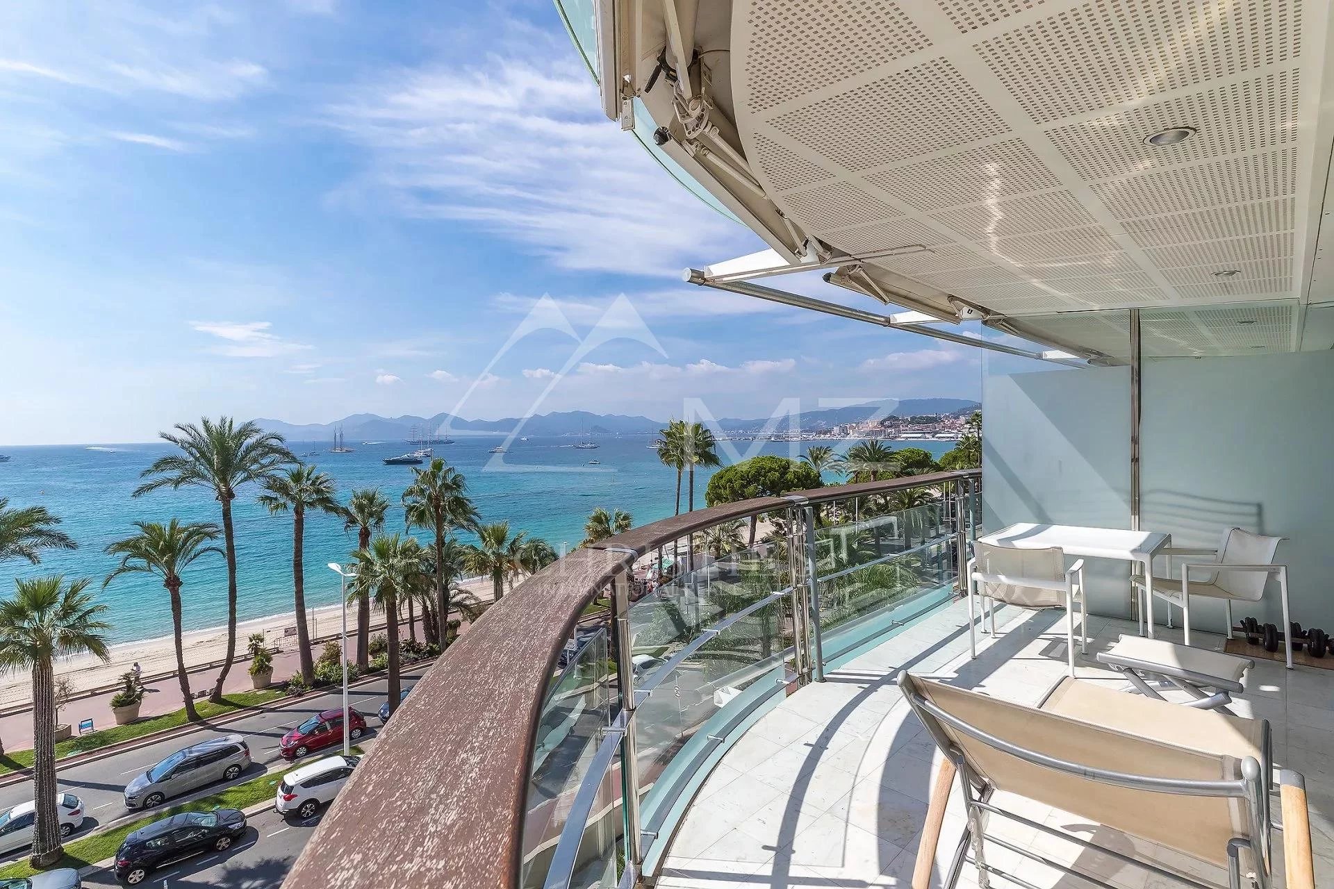 Cannes - Croisette - 3 Zimmer Panorama-Meerblick