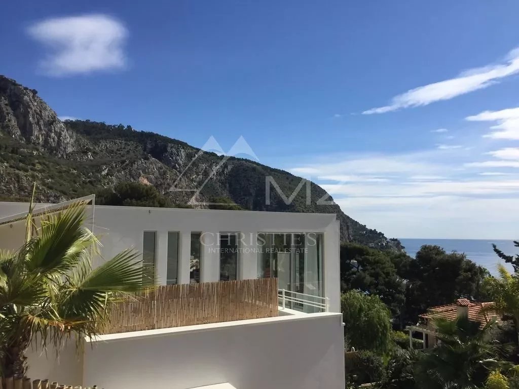 Eze - Splendid villa contemporaine à coté de la mer