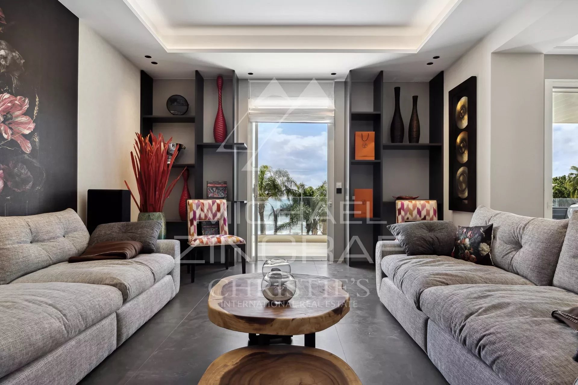 Cannes - Croisette - Wohnung mit Panorama-Meerblick