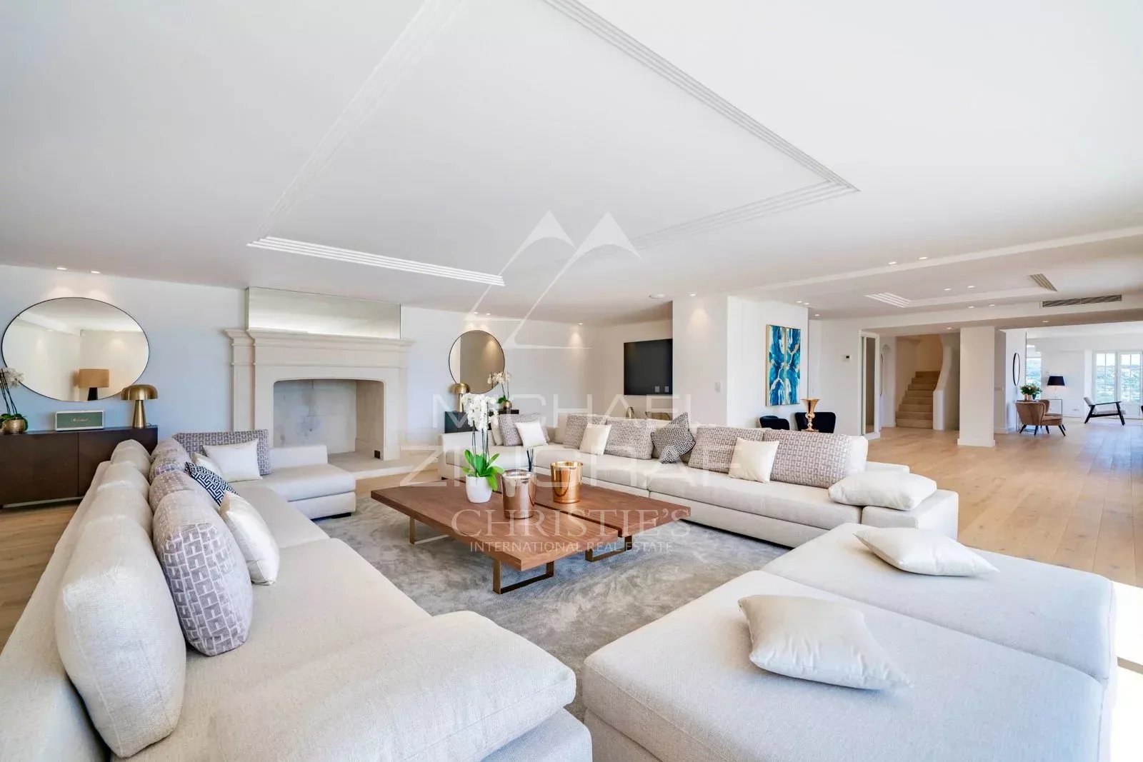 Aux portes de Cannes - Villa vue mer panoramique - 11 suites