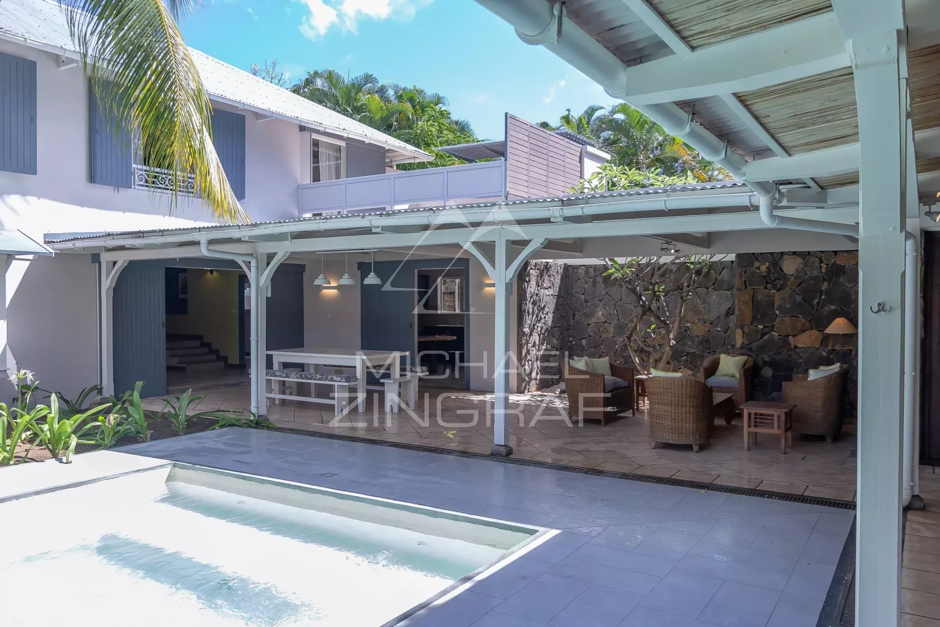 Ile Maurice - Pointe aux Cannoniers - Villa proche de la mer