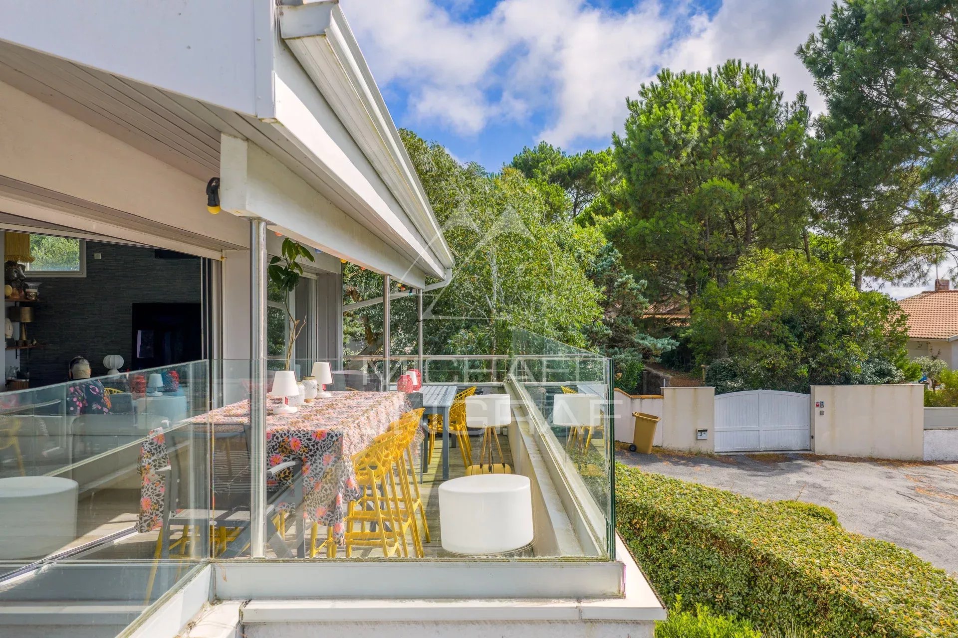 Vue panoramique sur le bassin d’Arcachon