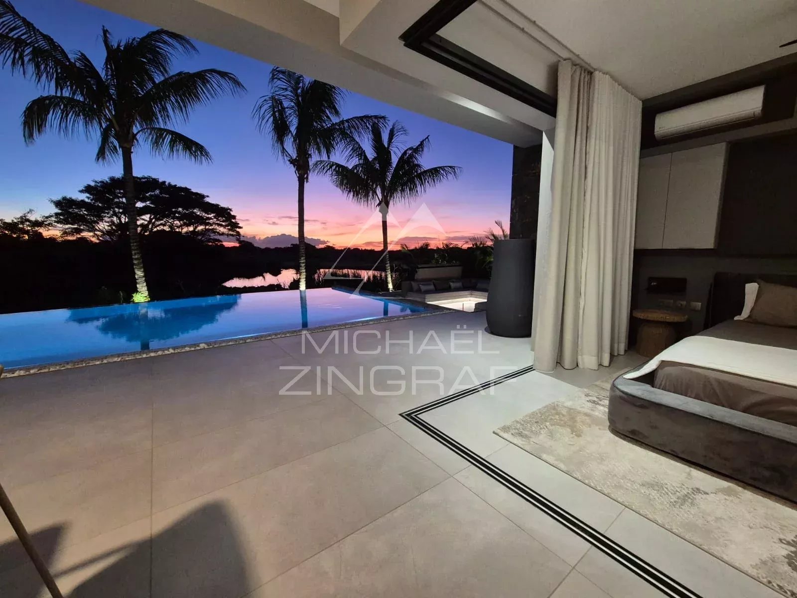 Contemporary Villa with Pool at Mon Choisy Golf