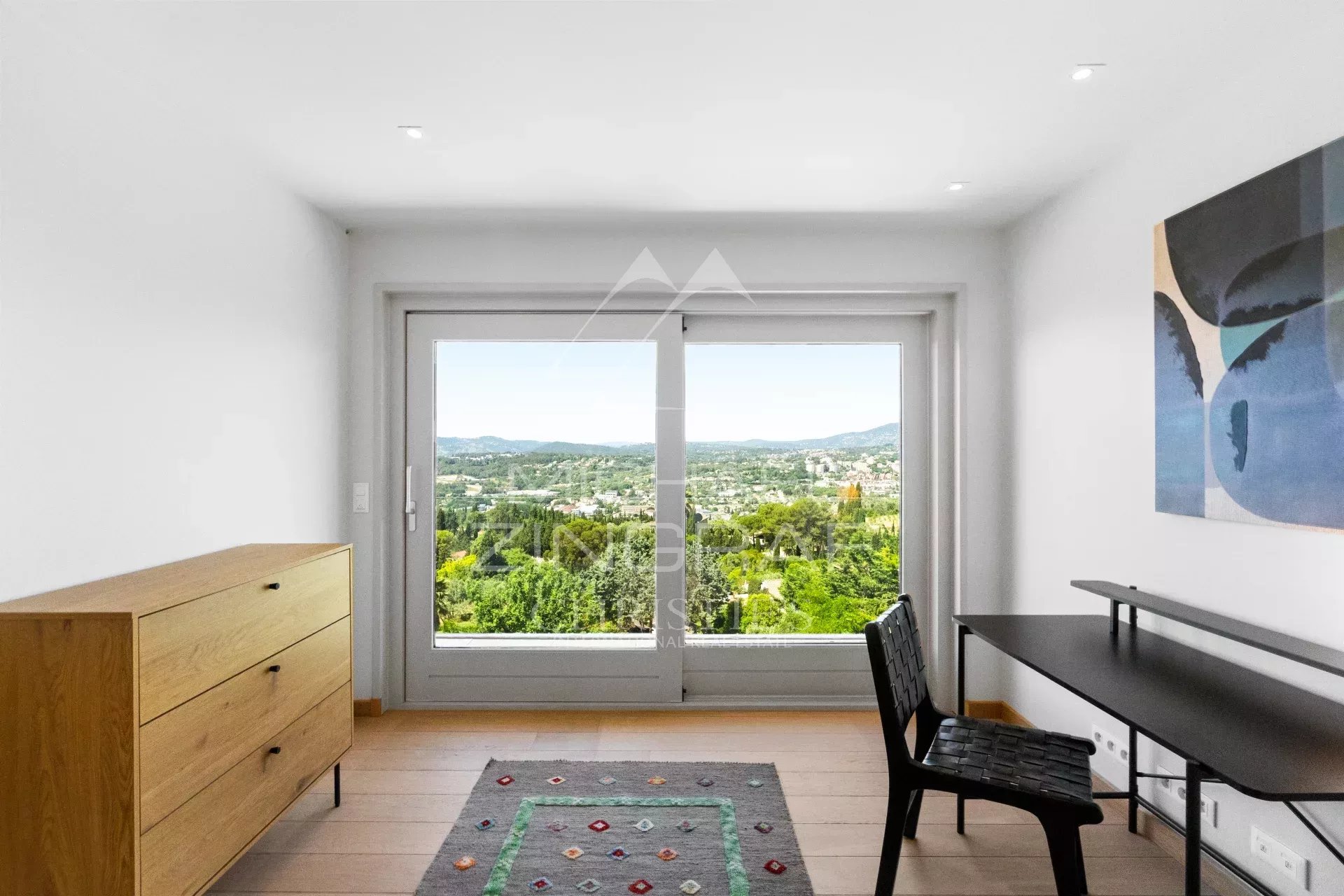 Proche Valbonne - Villa contemporaine avec vue panoramique - 4 chambres