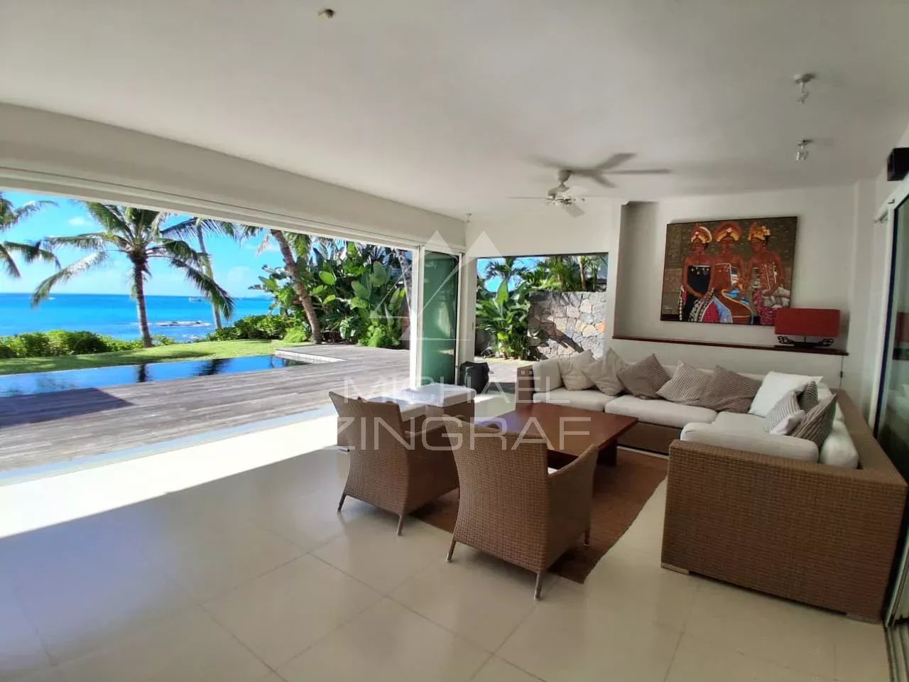 Mauritius - Rare opportunity : Luxury villa by the sea near Grand Bay - Pointe aux Canonniers
