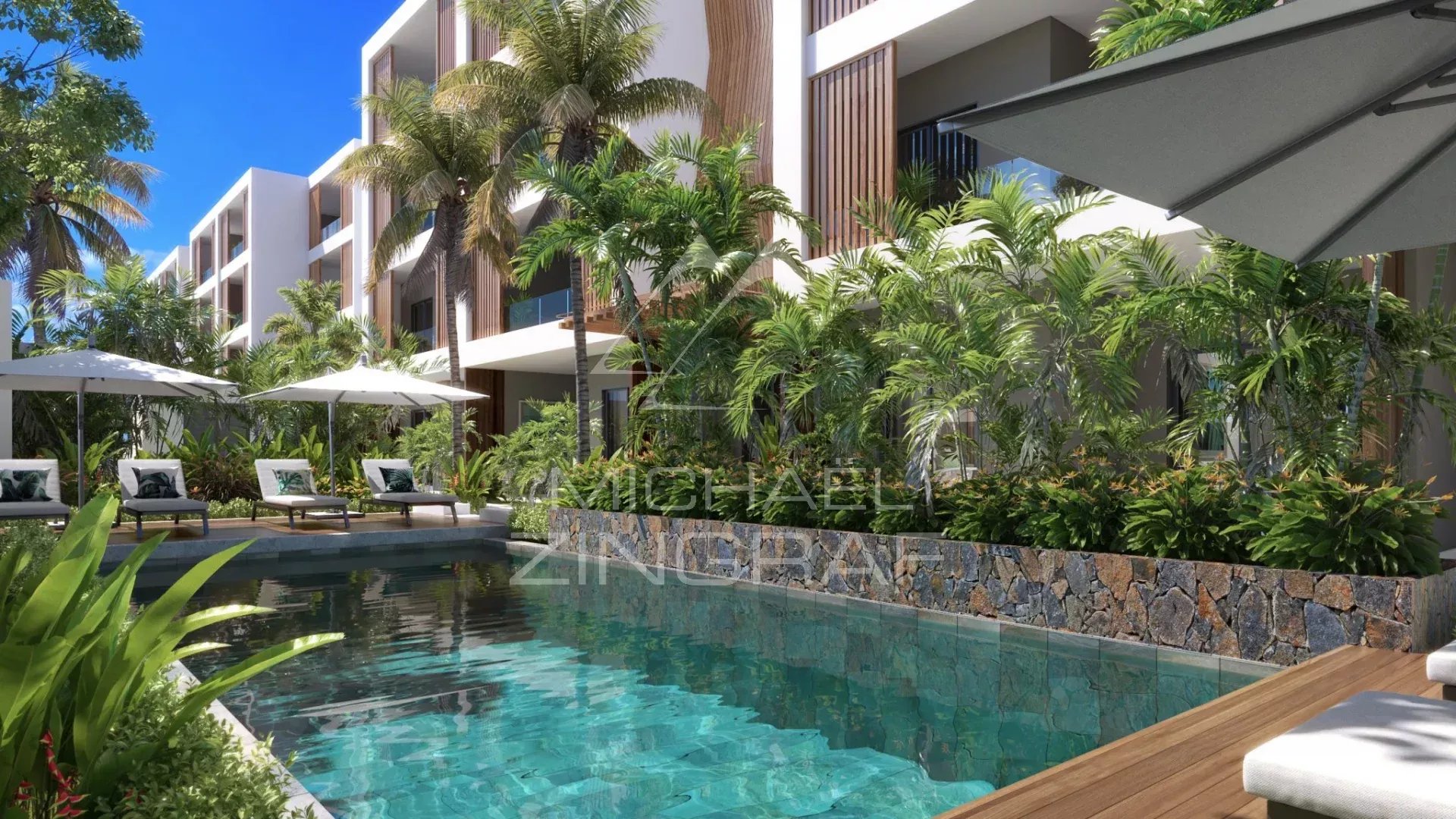 Appartement Contemporain de 2 Chambres avec Espace Bien-Être – Grand Baie