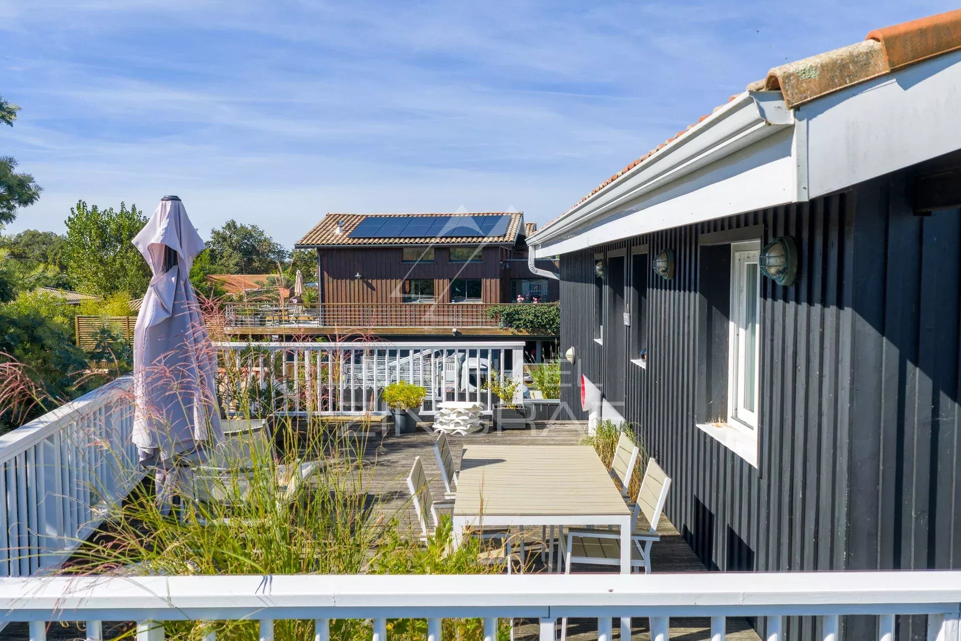 Belle maison proche La Hume avec vue mer