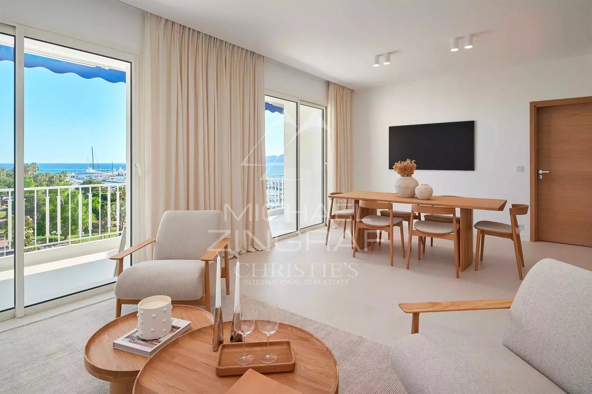 Cannes Croisette - Palm Beach - 5 Zimmer Meerblick