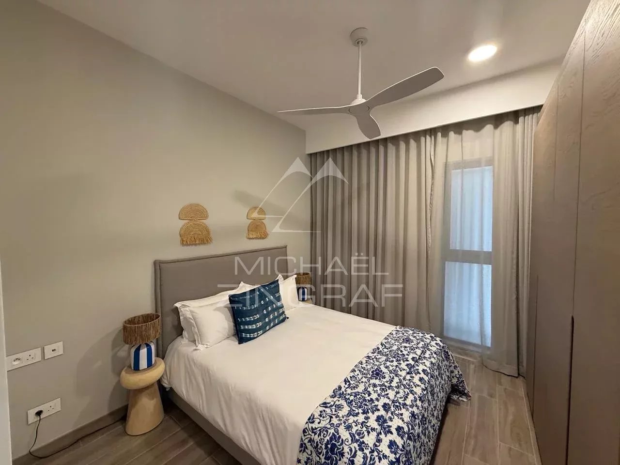 Élégant appartement 2 chambres en rez-de-jardin à Mont Choisy