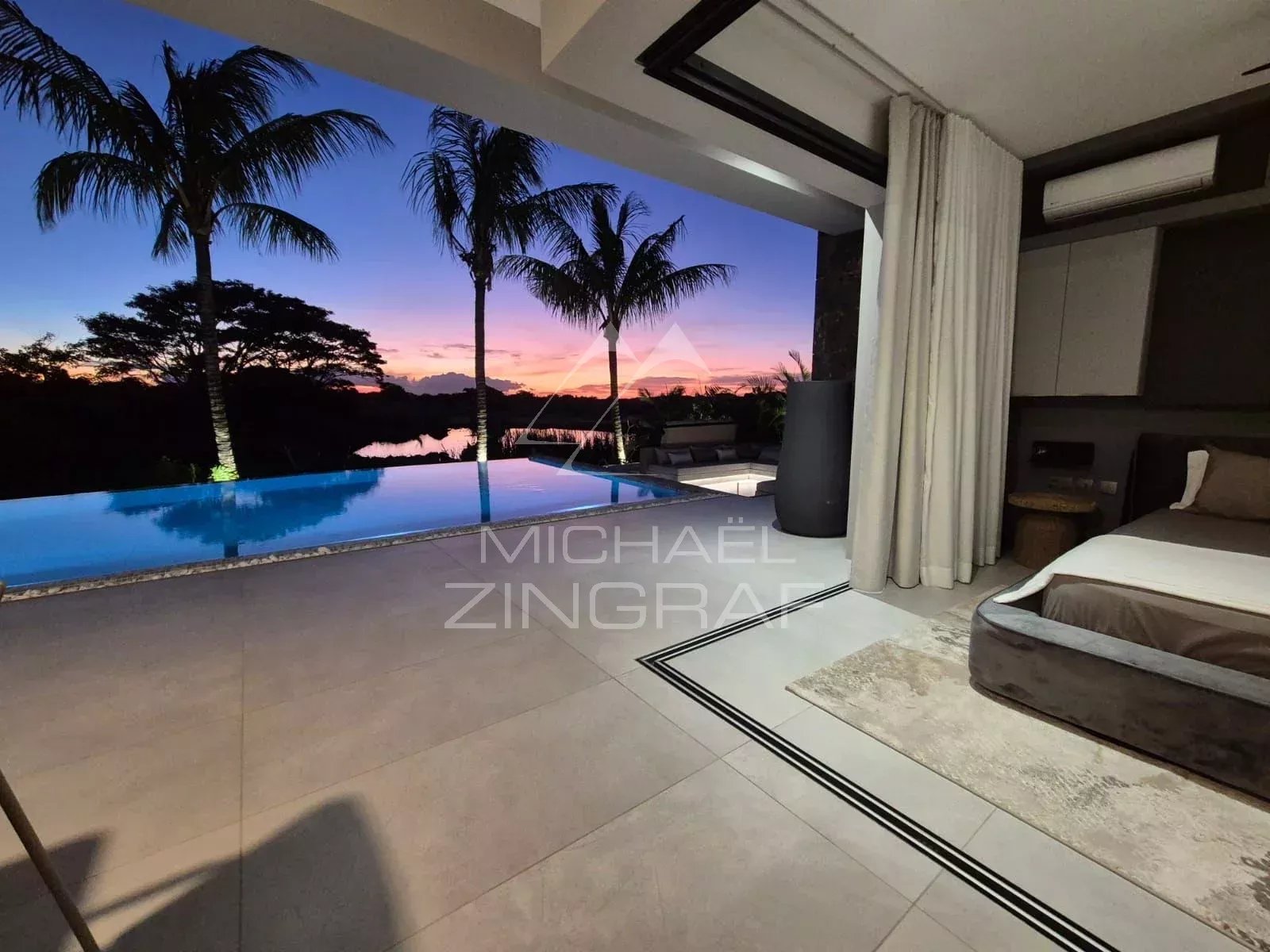 Contemporary Villa with Pool at Mon Choisy Golf