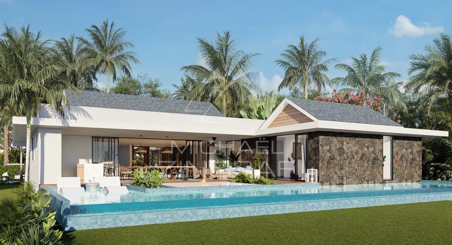 Luxusvilla mit 4 Schlafzimmern im Mont Choisy Golf Estate