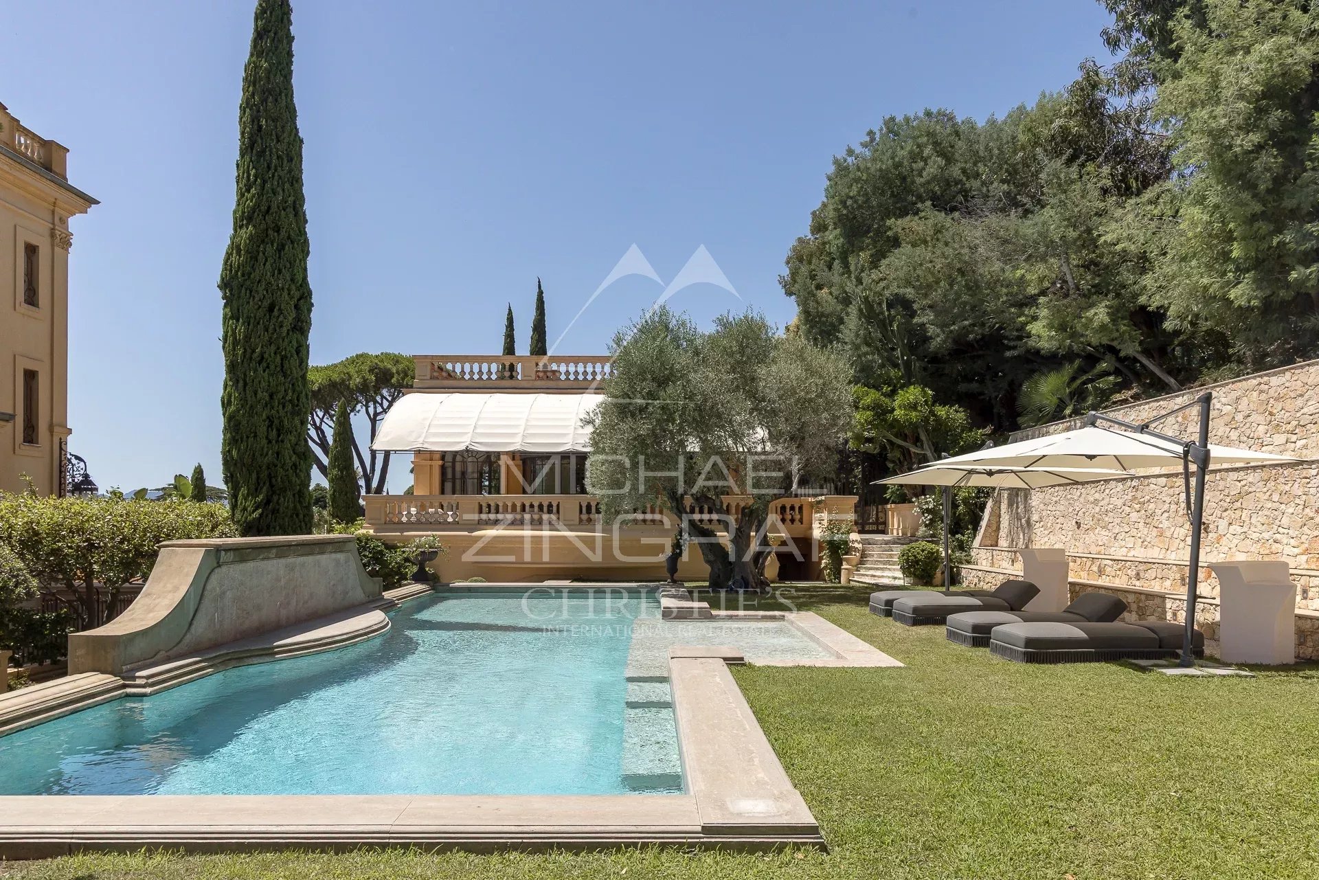 Cannes – Californie – Demeure Belle Époque Emblématique – Co-exclusivité