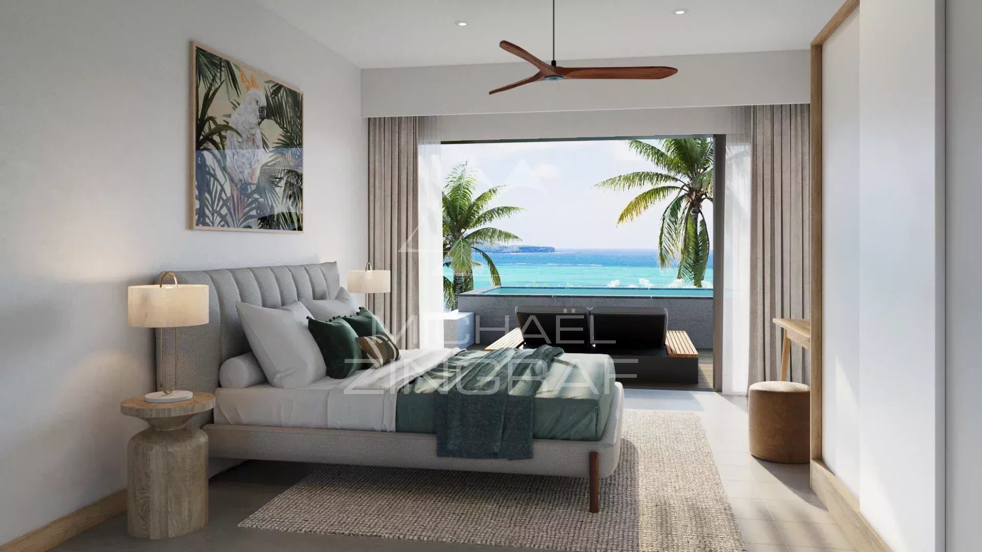 Penthouse exceptionnel - vue spectaculaire sur le lagon - 4 chambres